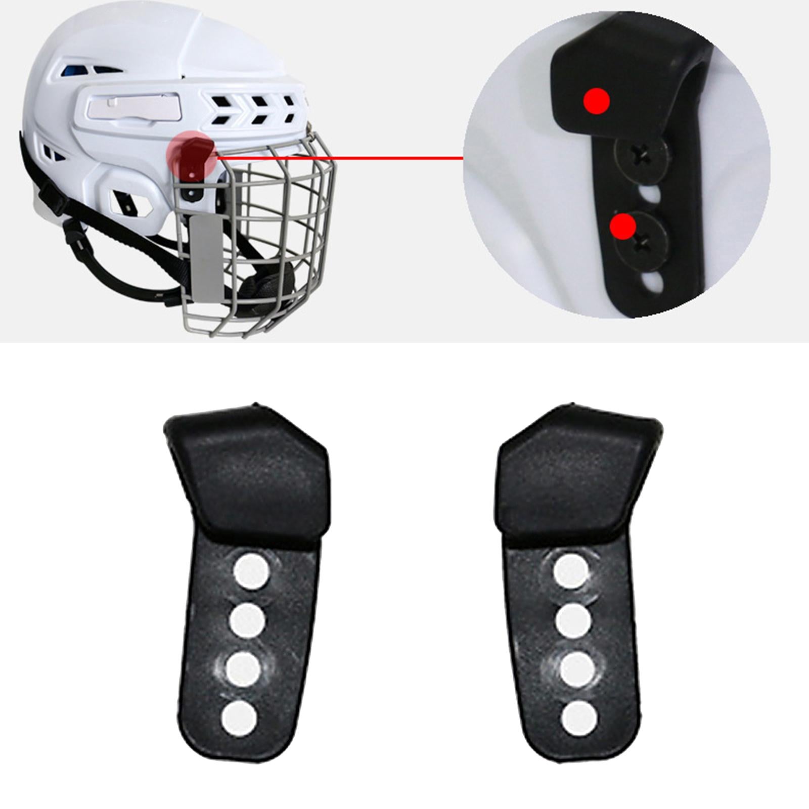 3xIce Hockey Helmet Repair Useful Helmet Hardware for Sports Football Baseball Limit Hook
