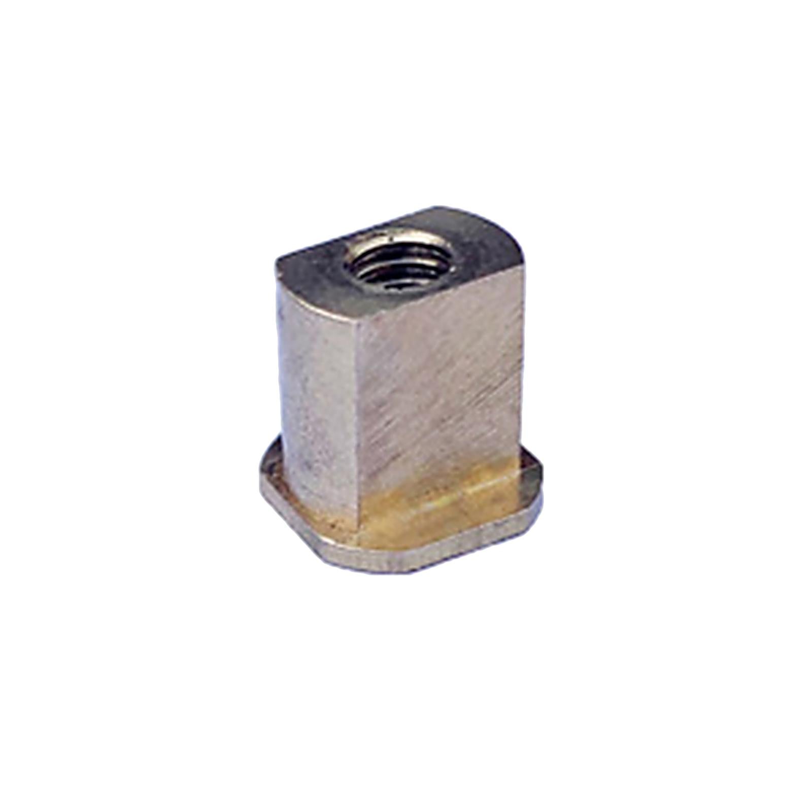 2xIce Hockey Helmet Repair Useful Helmet Hardware for Sports Football Baseball Square Copper Nut