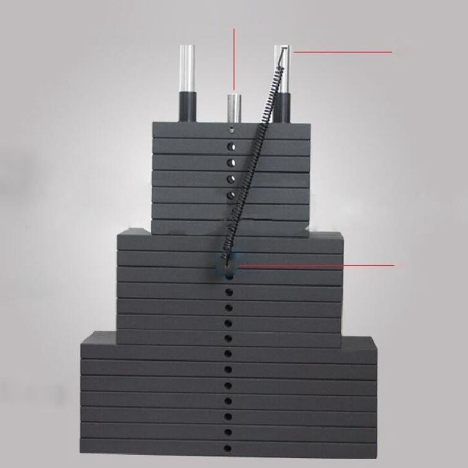 Weight Stack Pin Parts Durable Accessories with Lanyard for Home Fitness Gym
