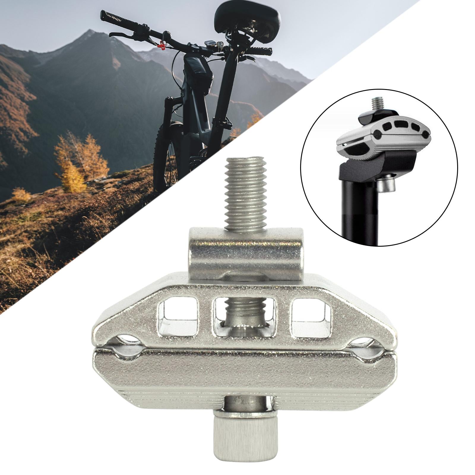 Bicycle Seatpost Head Cycling Screw Seat Tube Post Saddle Pipe Head for Bike