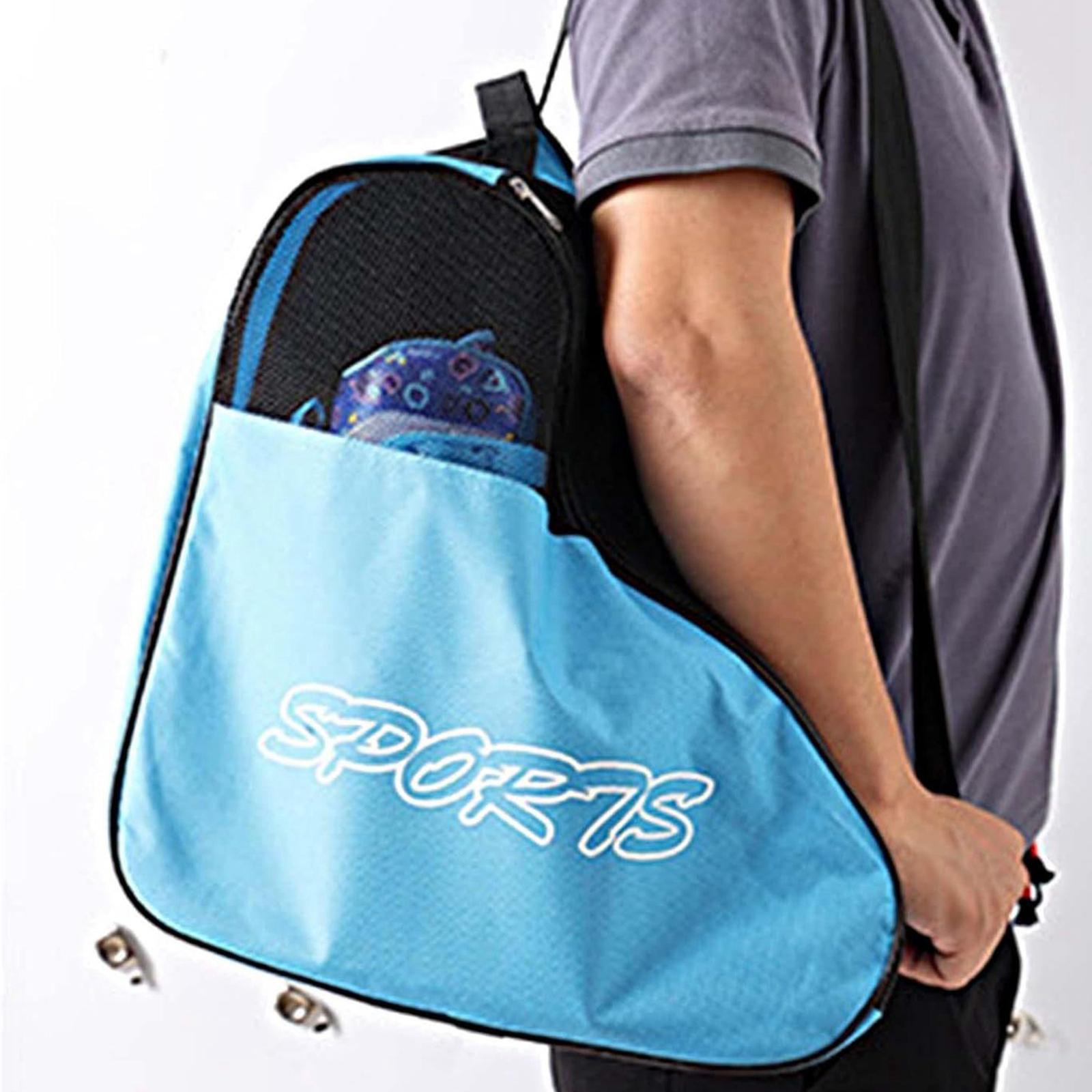 Roller Skates Bag Large Capacity Portable Durable Skating Shoes Carrying Bag