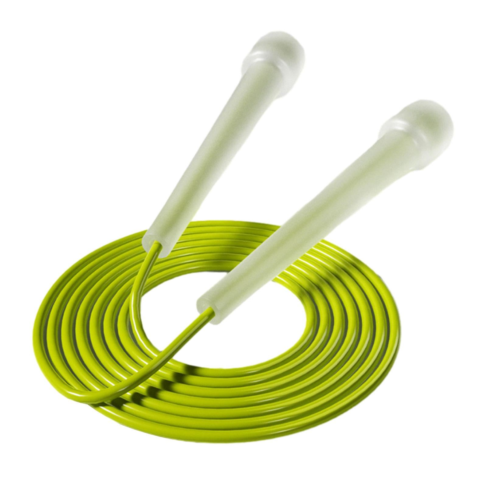 2xJump Rope for Kids Boys Girls Lightweight for Workout Outdoor Sports Fitness Green