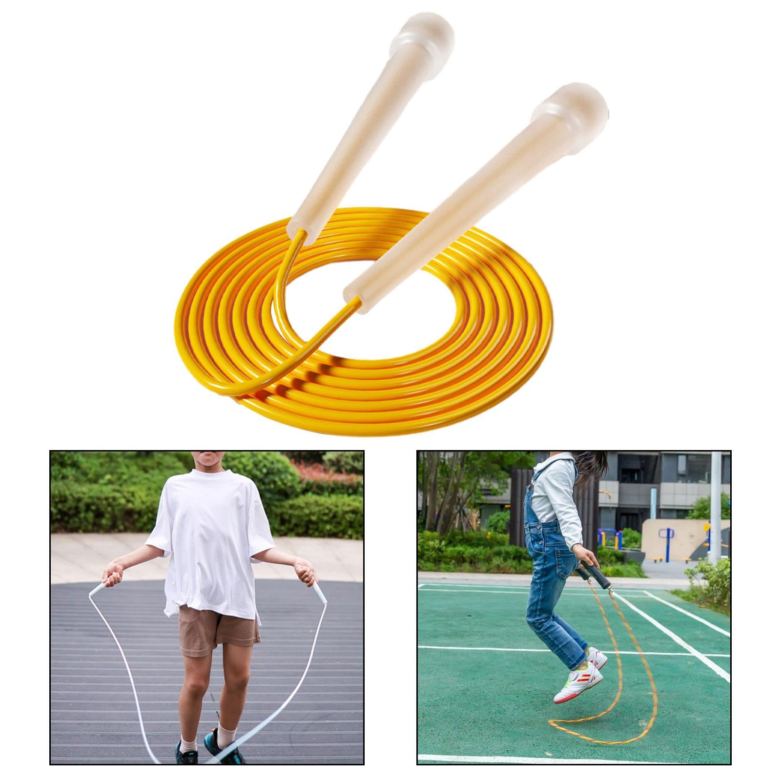 3xJump Rope for Kids Boys Girls Lightweight for Workout Outdoor Sports Fitness Orange