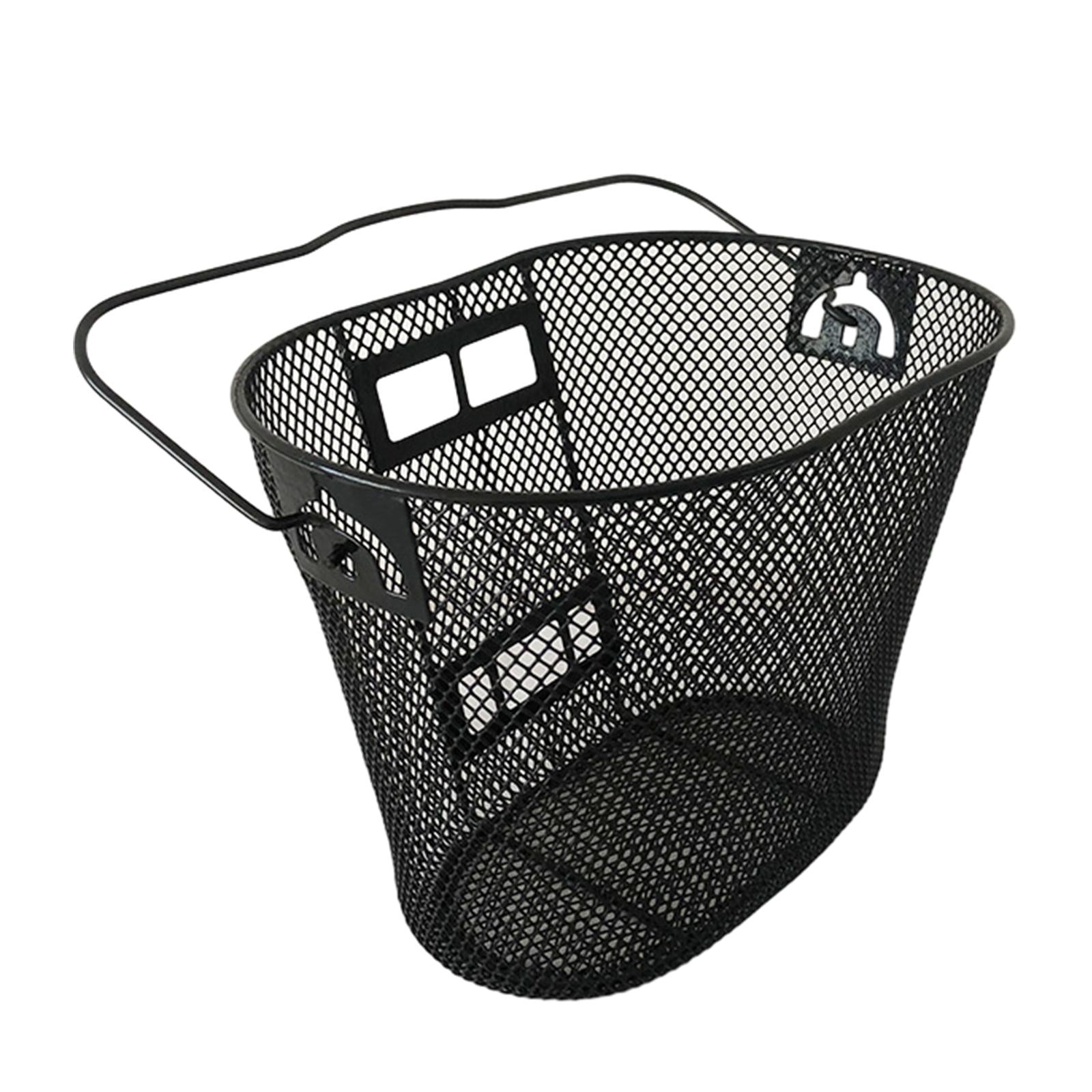 Front Bike Basket Pet Carrier Storage Baskets Easy to Install Bicycle Basket