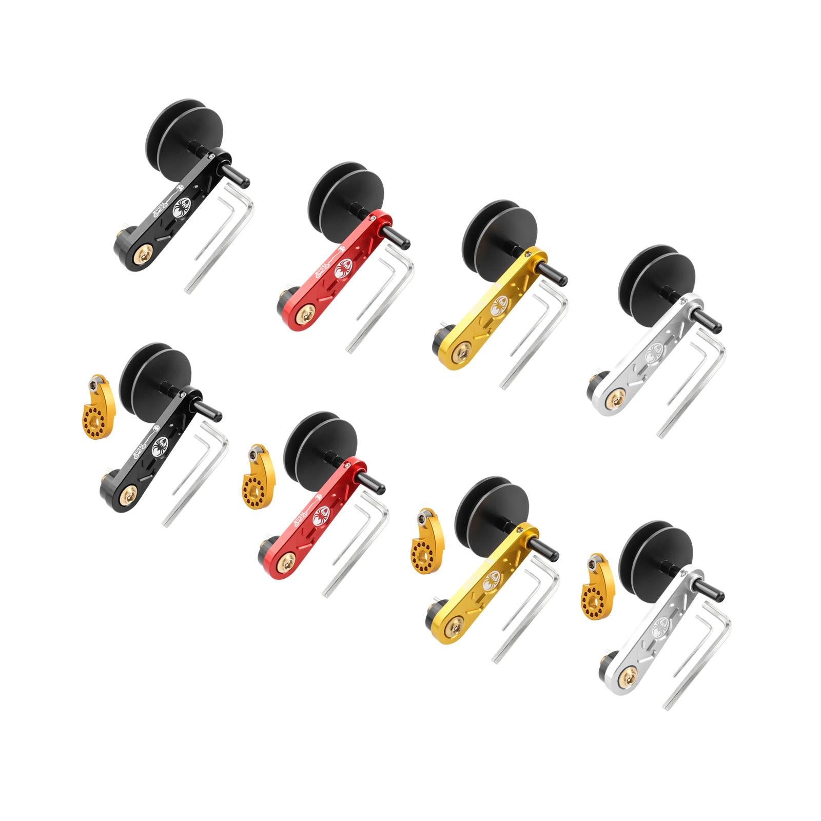 High Quality Adjuster Tensioner Riding Aluminum Alloy Bike Accessories Black