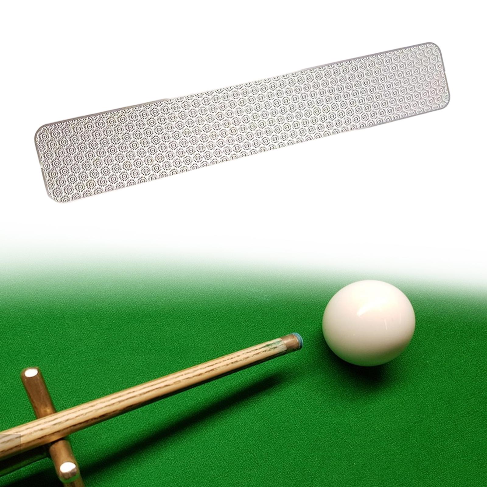 4xBilliard Pool Cue Tip Shaper Men Repairing Cue Tip Scuffer Burnisher Durable