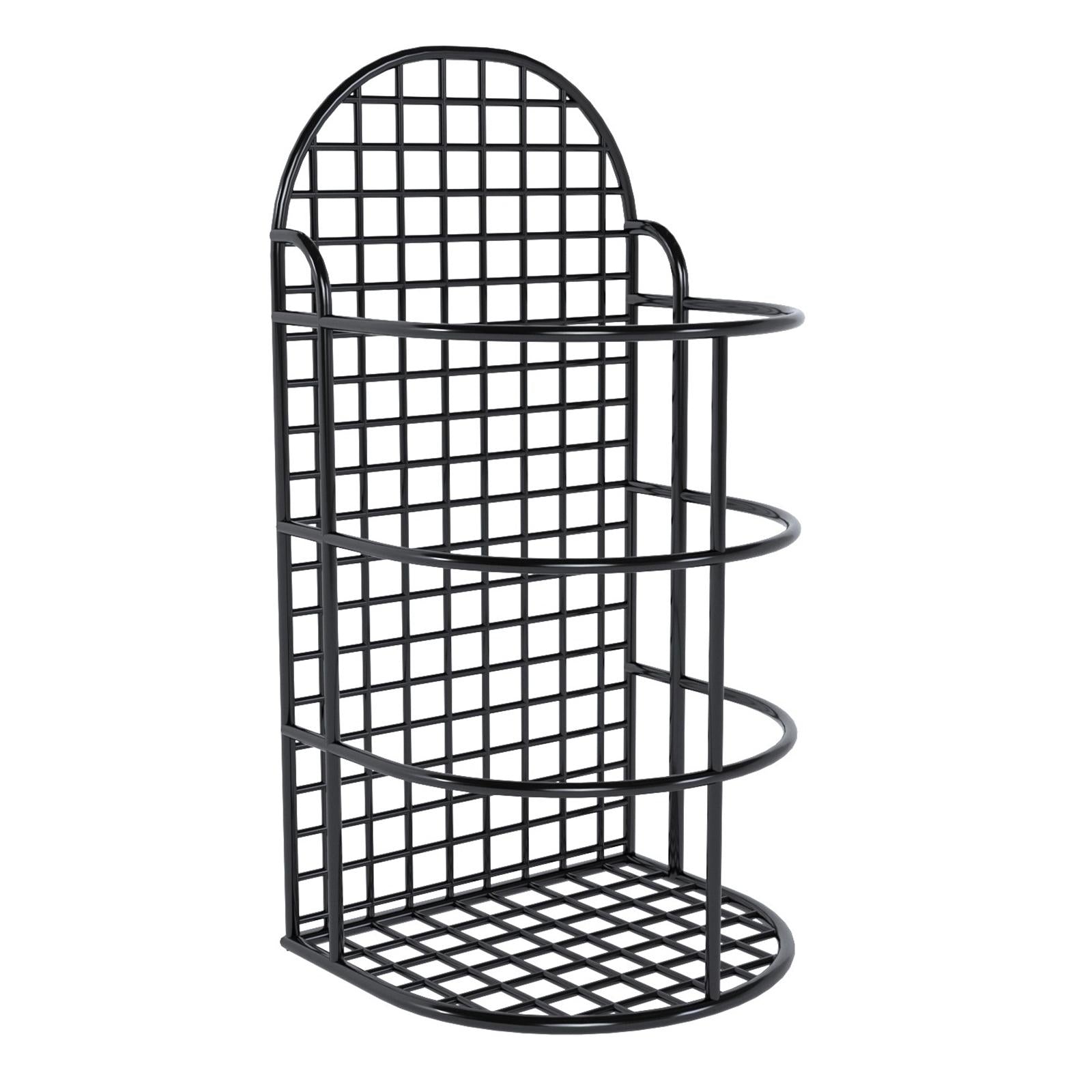 Yoga Mat Storage Basket Equipment Corner Shelf for Dumbbell Resistance Bands