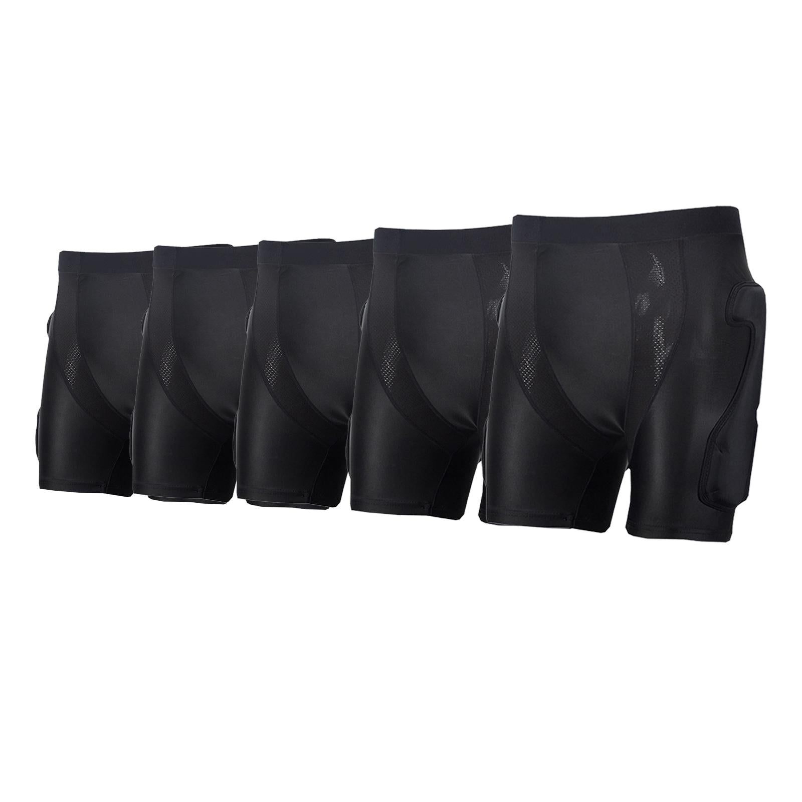 Protective Padded Shorts Skating Ski Hip Pad for Skateboard Ski Snowboarding S