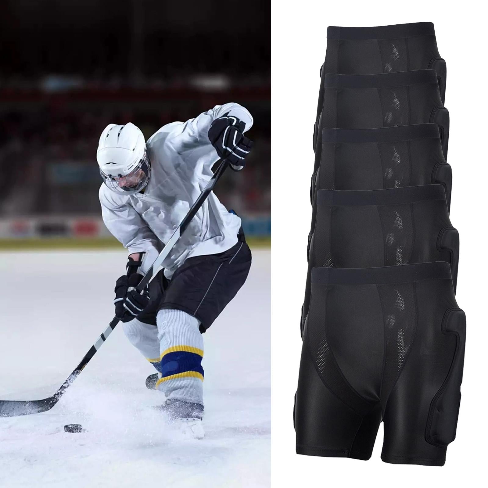 Protective Padded Shorts Skating Ski Hip Pad for Skateboard Ski Snowboarding S