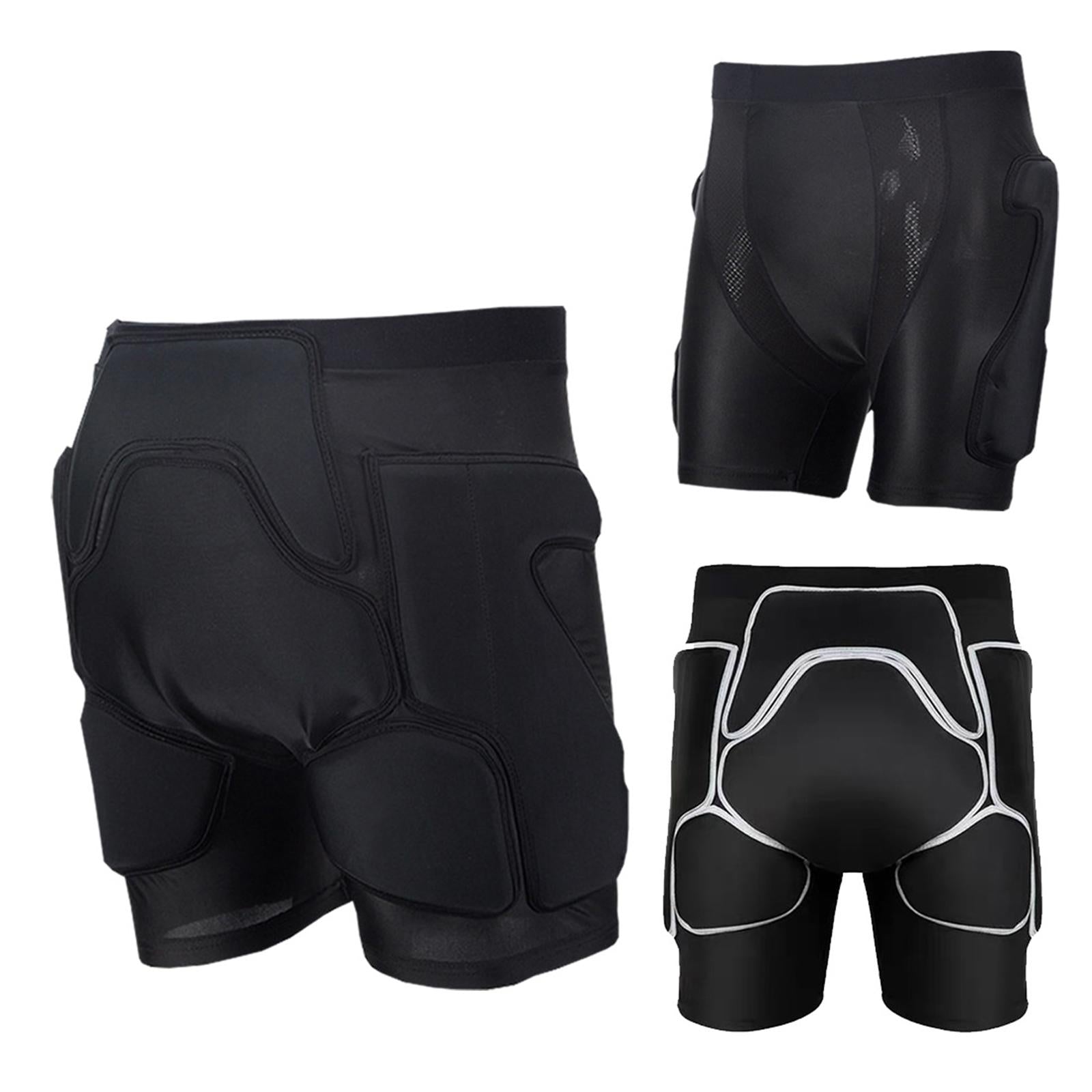 Protective Padded Shorts Skating Ski Hip Pad for Skateboard Ski Snowboarding S