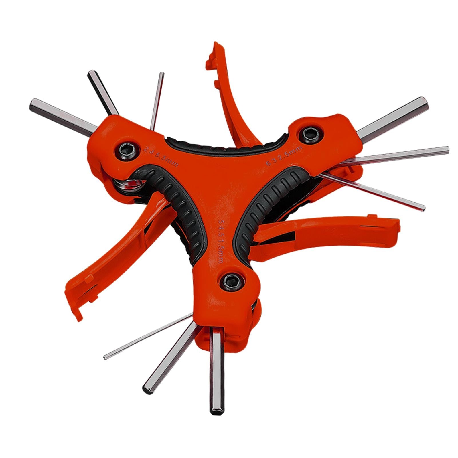 Allen Wrench Assembly Tool Hand Tools Cycling Bicycle Repair Tool Hex Wrench Red