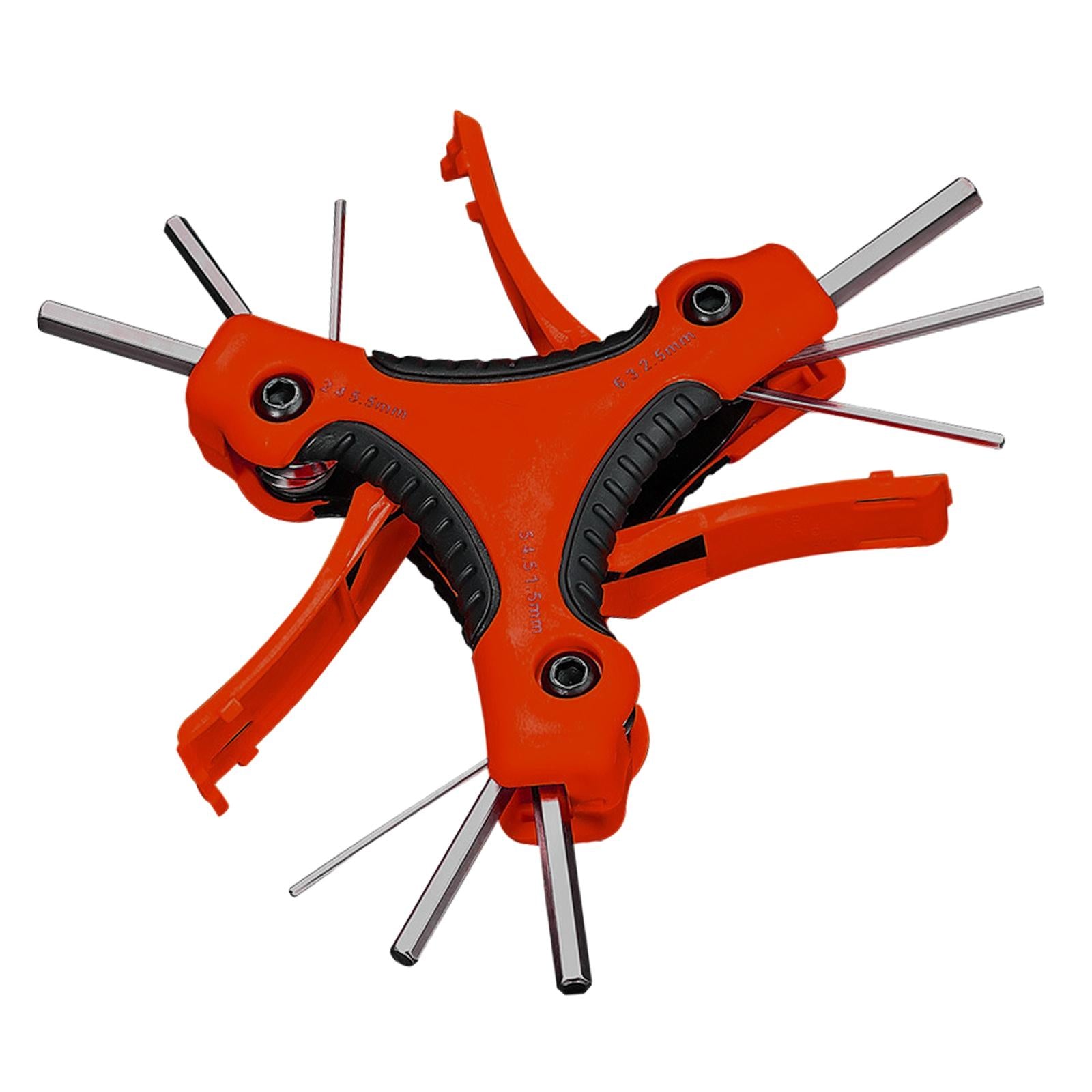 Allen Wrench Assembly Tool Hand Tools Cycling Bicycle Repair Tool Hex Wrench Red