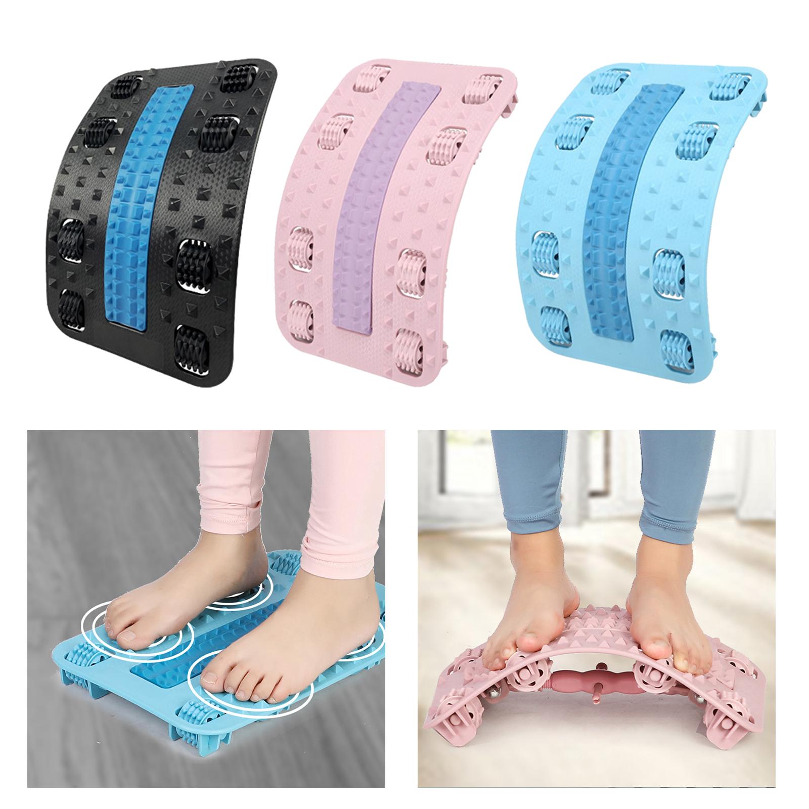 Neck Back Stretcher Massage Waist Back Neck Board for Sofa Chair Women Men Blue