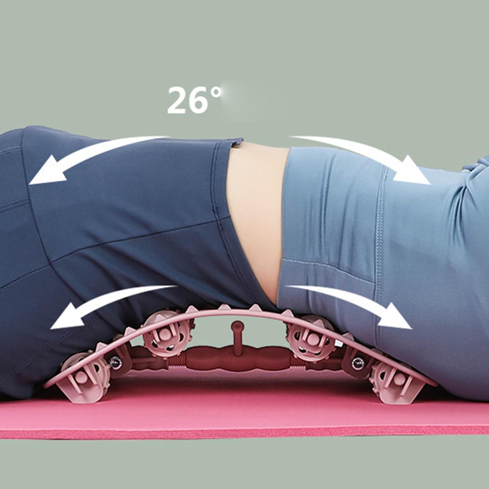 Neck Back Stretcher Massage Waist Back Neck Board for Sofa Chair Women Men Black