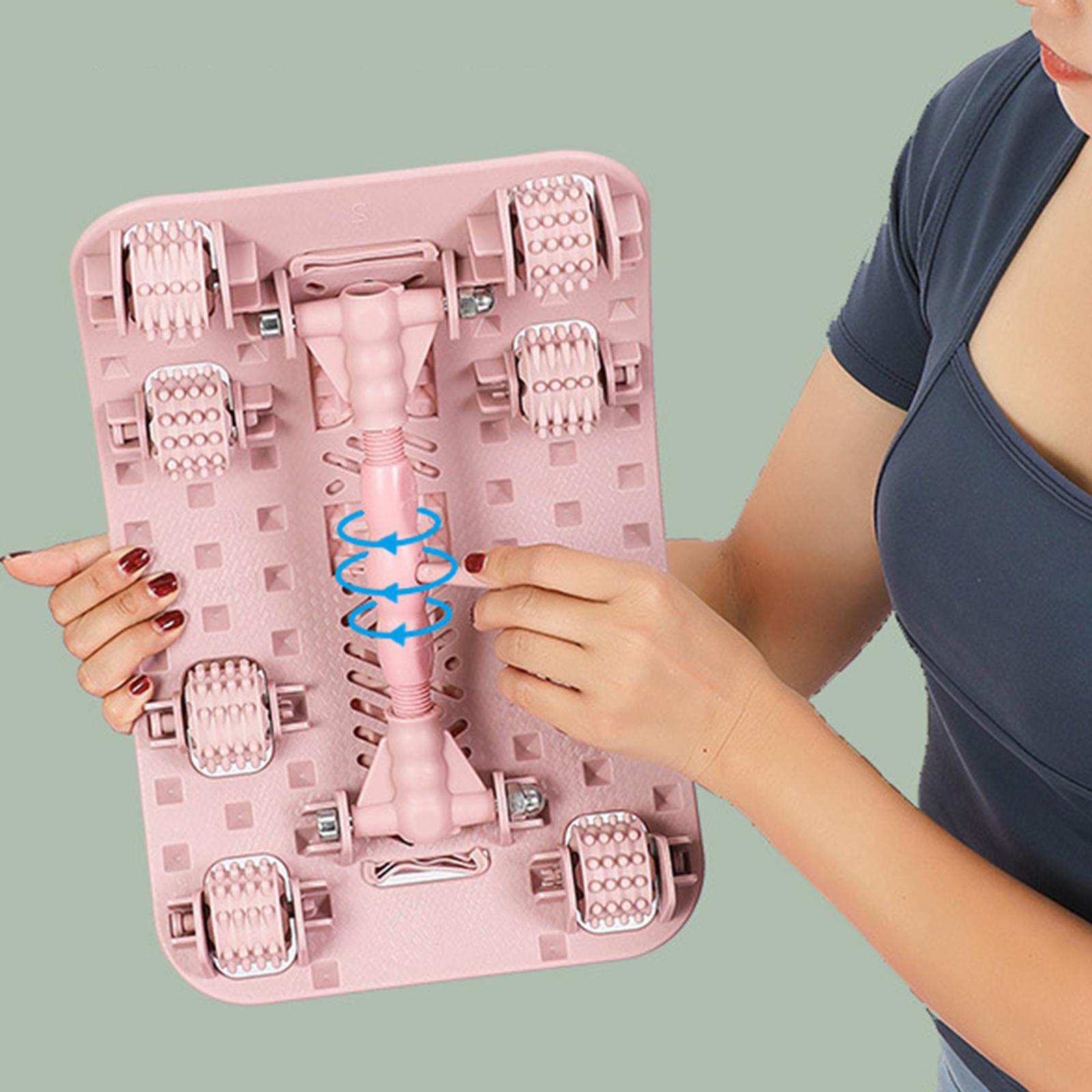 Neck Back Stretcher Massage Waist Back Neck Board for Sofa Chair Women Men Black