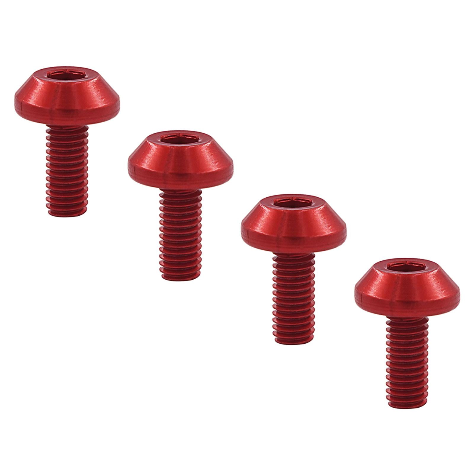 5x4Pcs Water Bottle Cages Screw Bolt Cycling Bike Screw Kettle Holder Screw