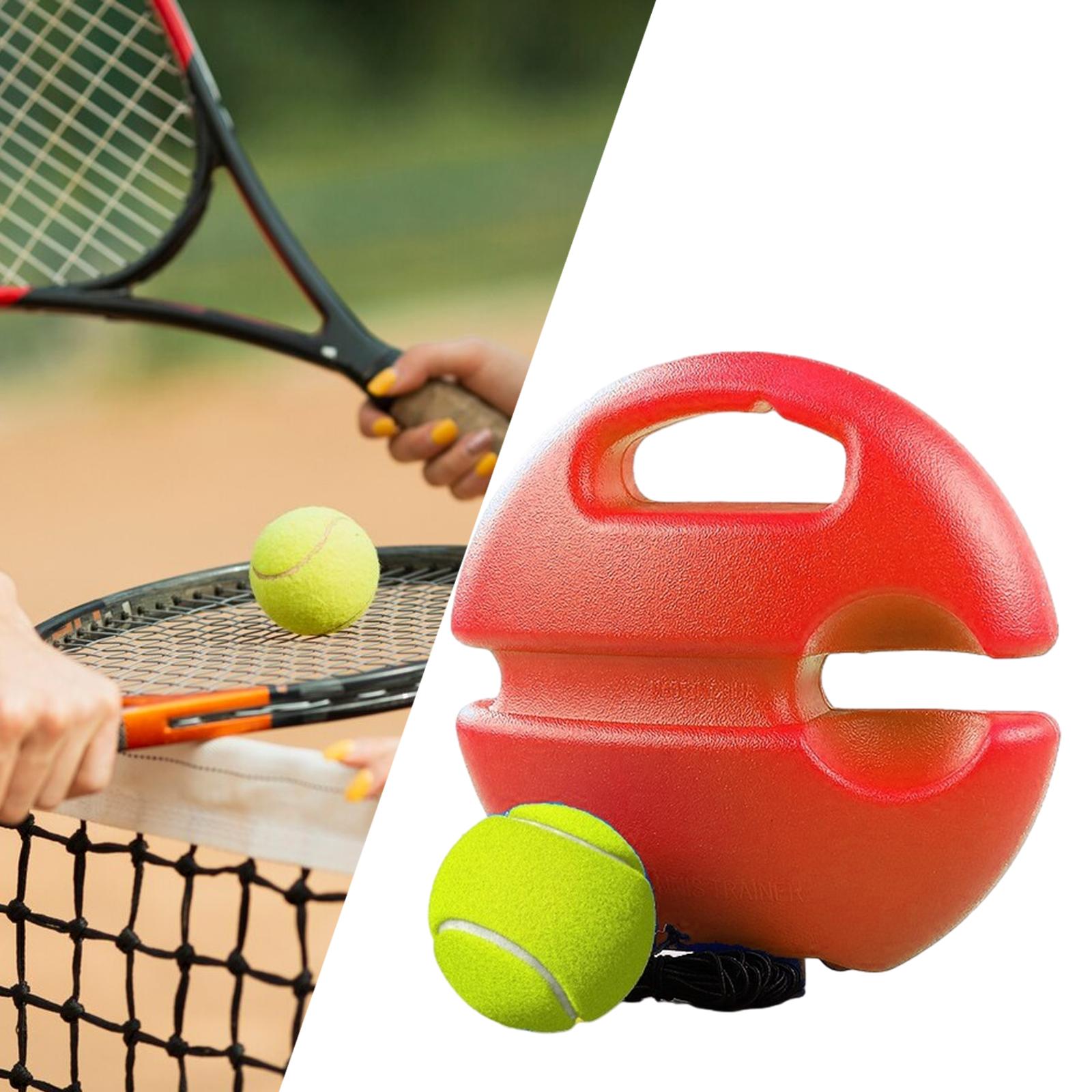 Tennis Trainer Practice Tool for Indoor Outdoor Enhances Skills Exercise Use