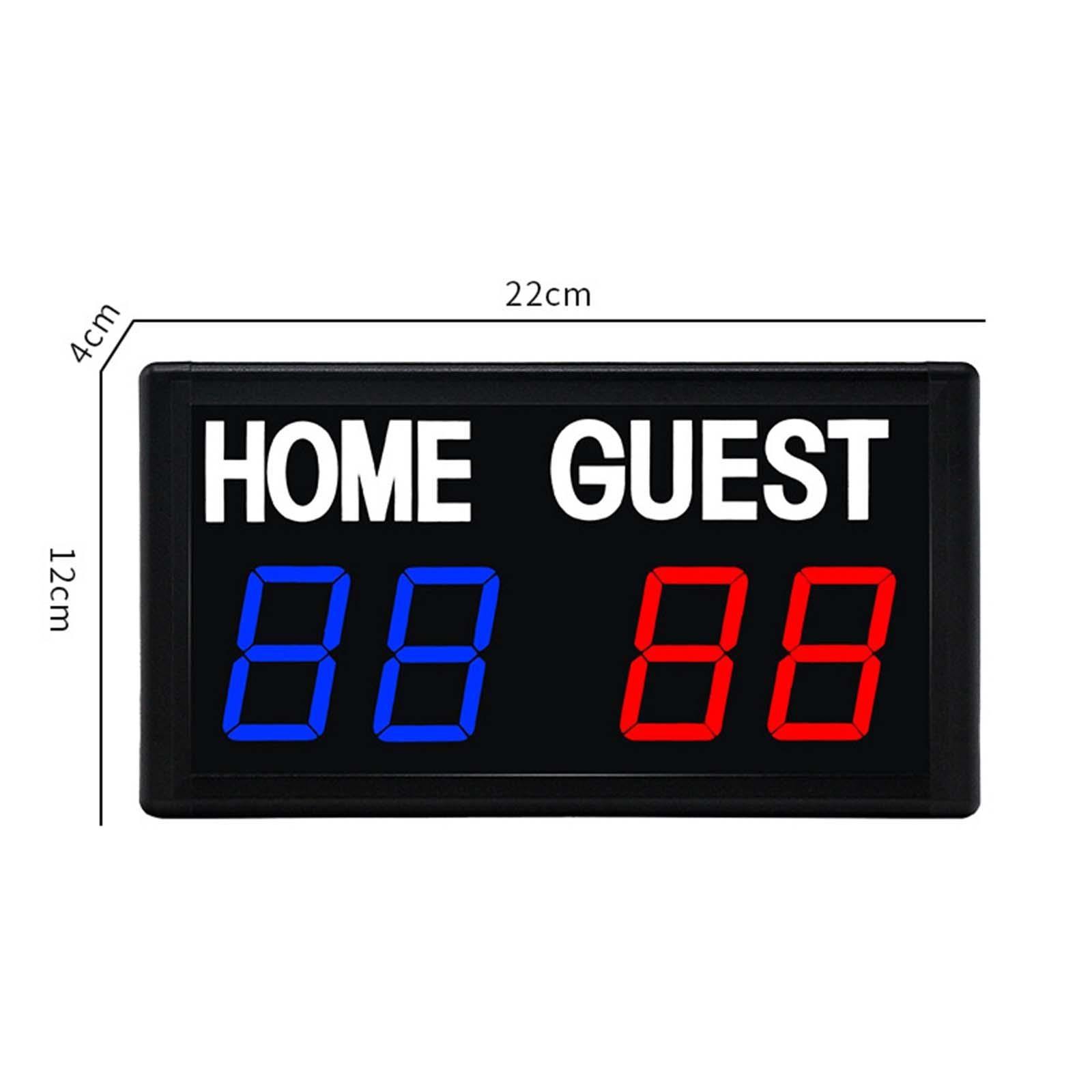 Electronic Scoreboard Scoring Digital Scoreboard for Football Outdoor Tennis