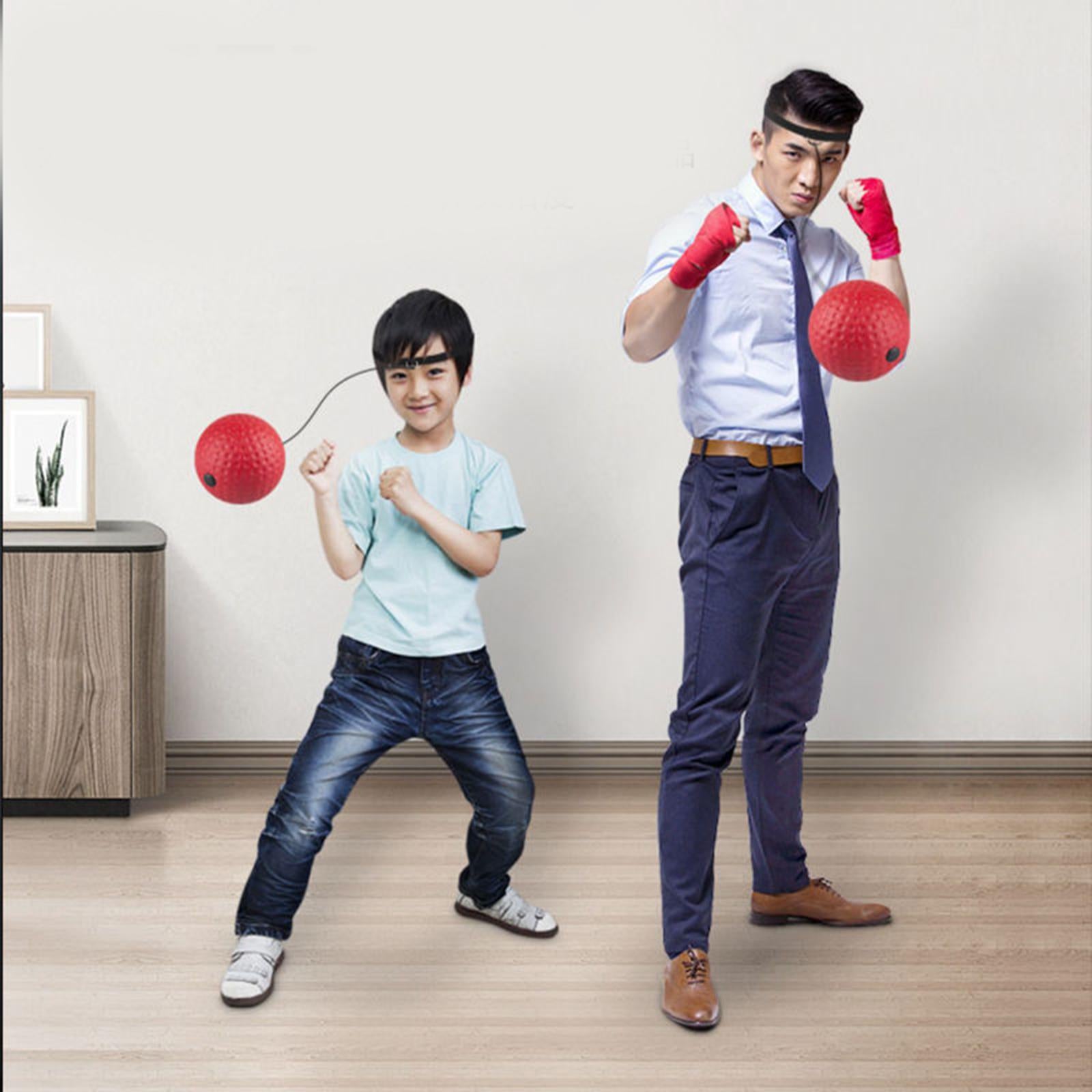 Boxing Reflex Ball Headband Punch Practice Boxing Ball React Balls