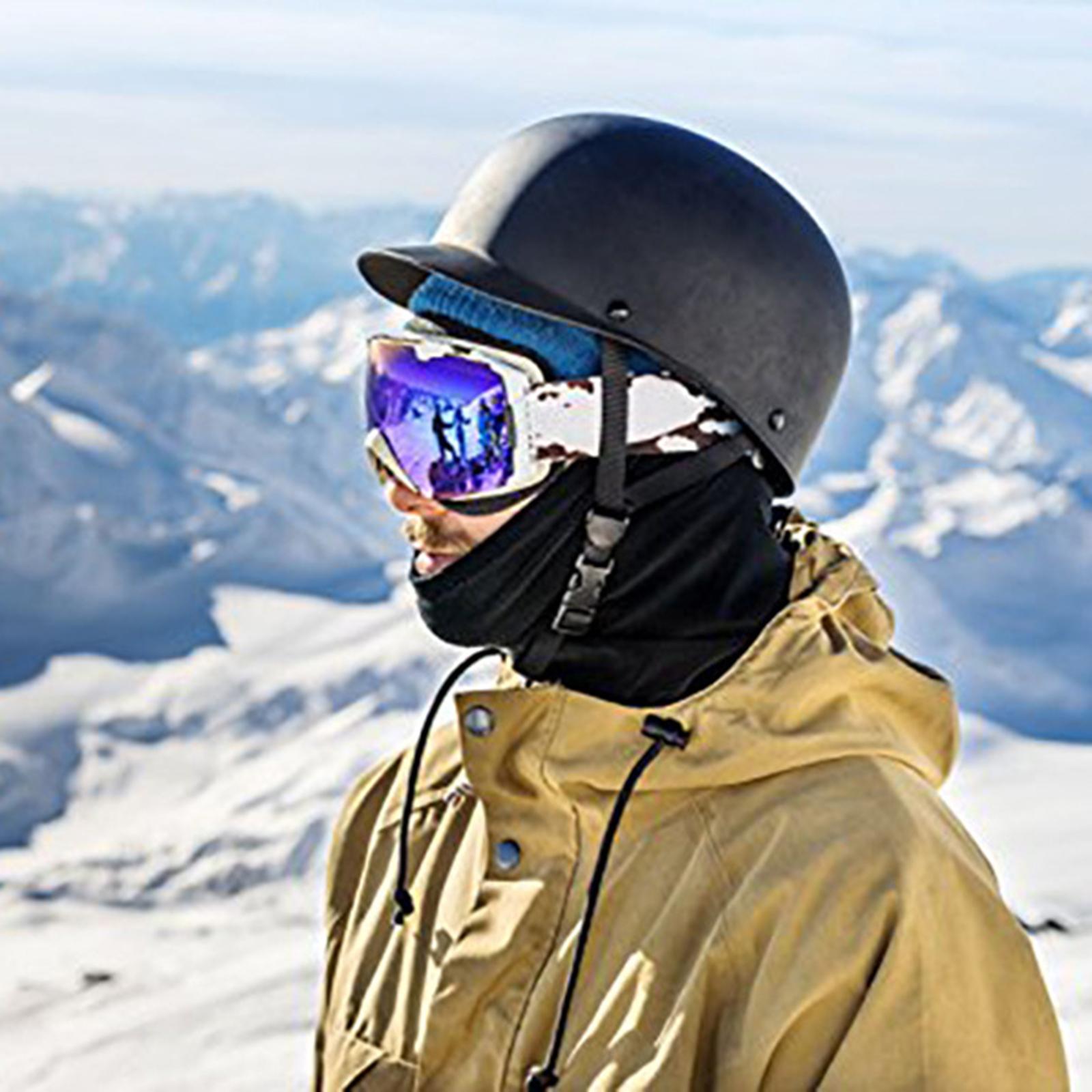 Balaclava Hood Scarf Lightweight Soft Headwear for Skating Winter Motorcycle