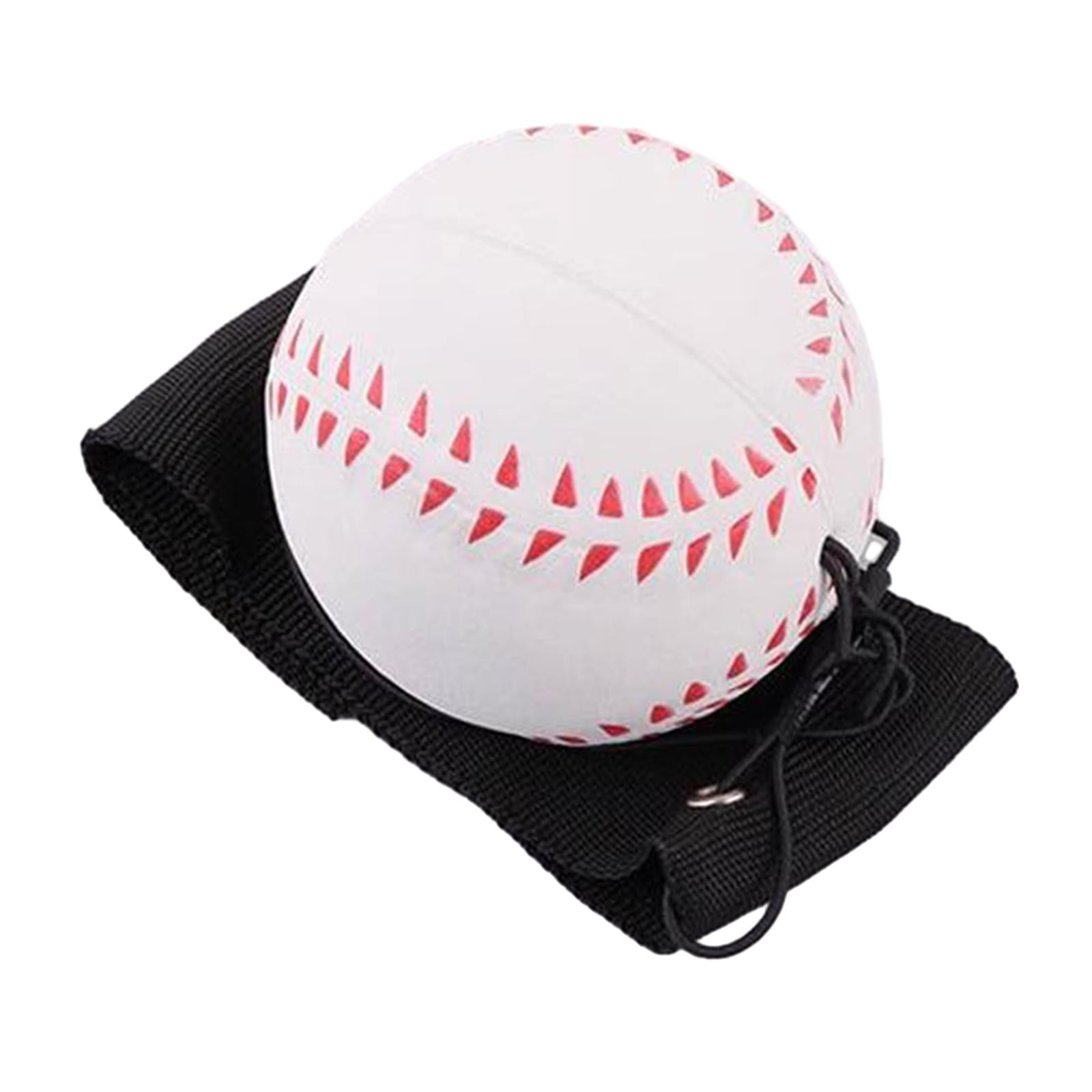 Wrist Return Ball Finger Exercise Sport Toys Portable Wrist Band Rubber Ball Baseball