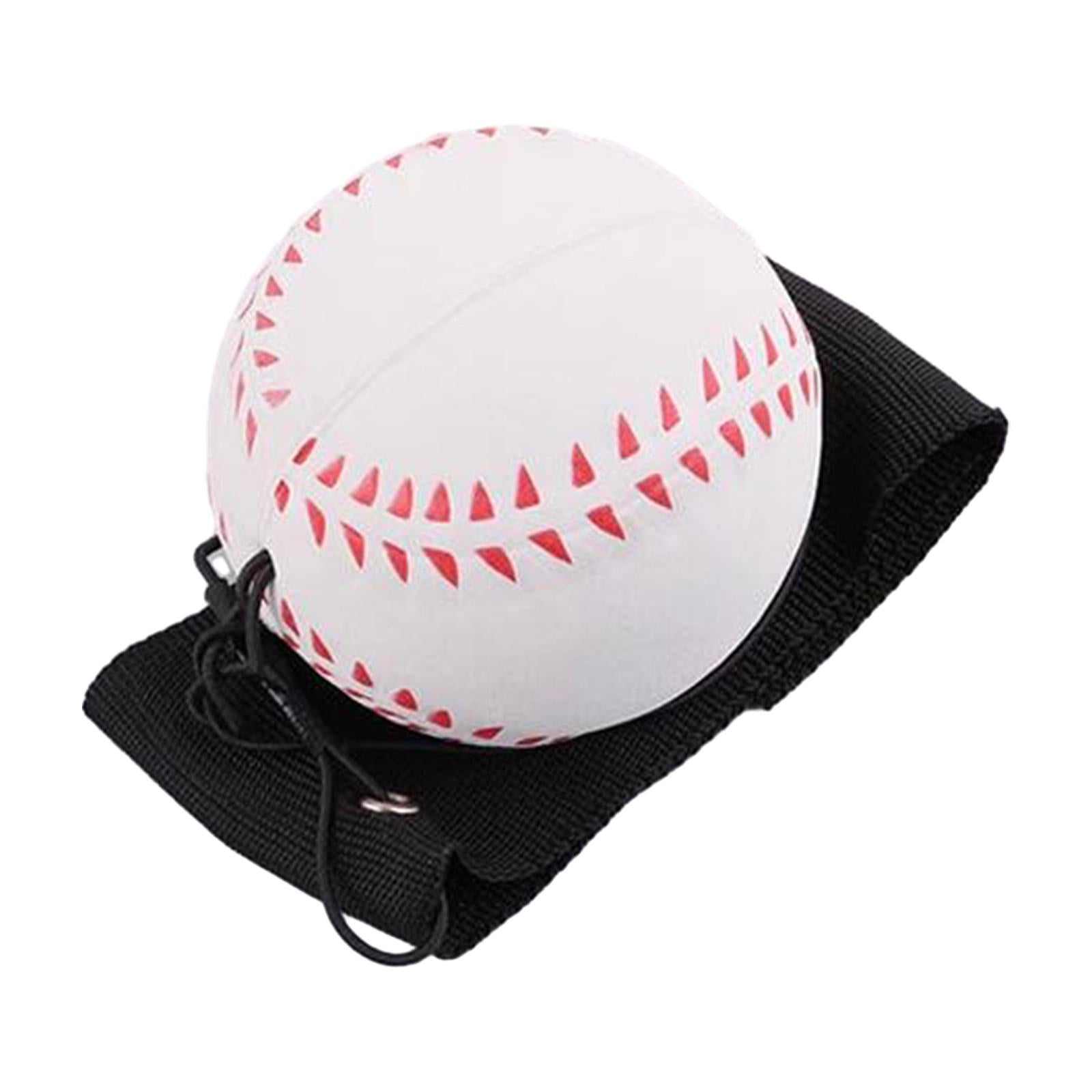 Wrist Return Ball Finger Exercise Sport Toys Portable Wrist Band Rubber Ball Baseball