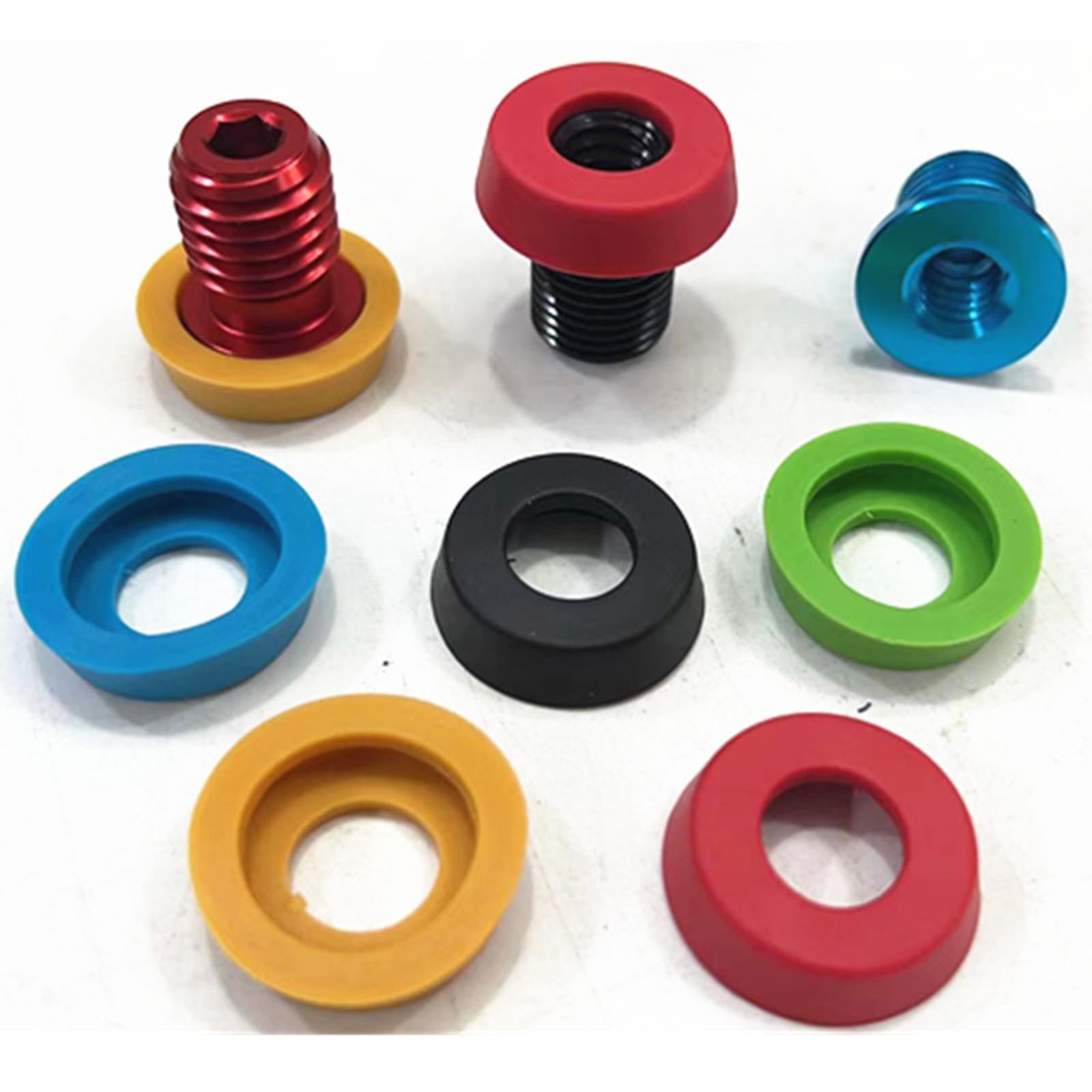 2xBilliard Cue Bottom Practical Durable Portable Spare Part Pool Cue Block End Red