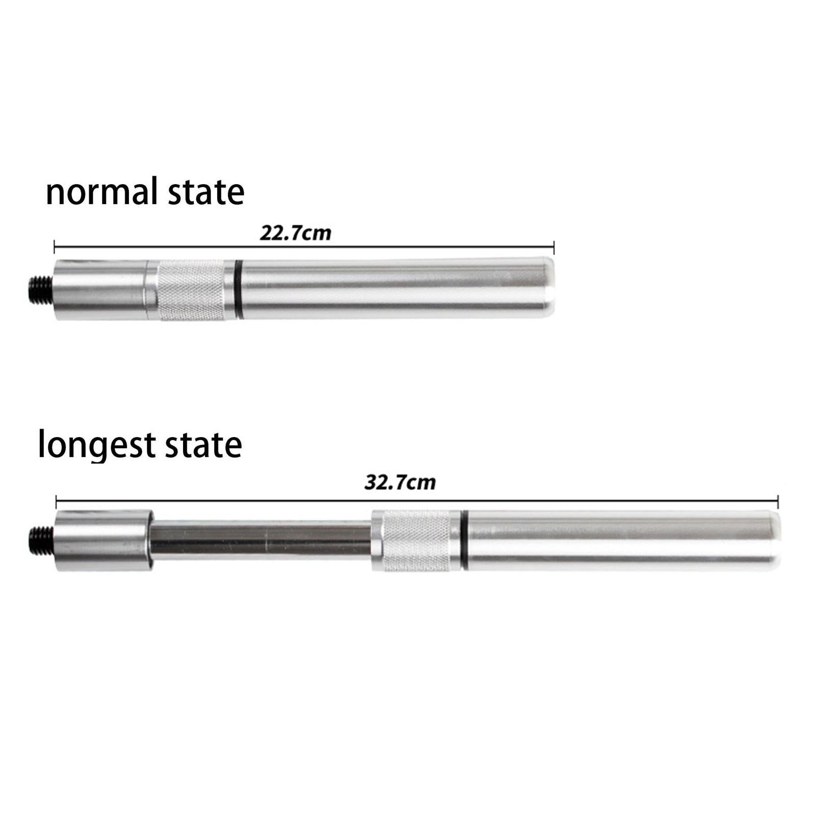 Billiards Pool Cue Extension Aluminum Alloy for Enthusiast Beginners Athlete