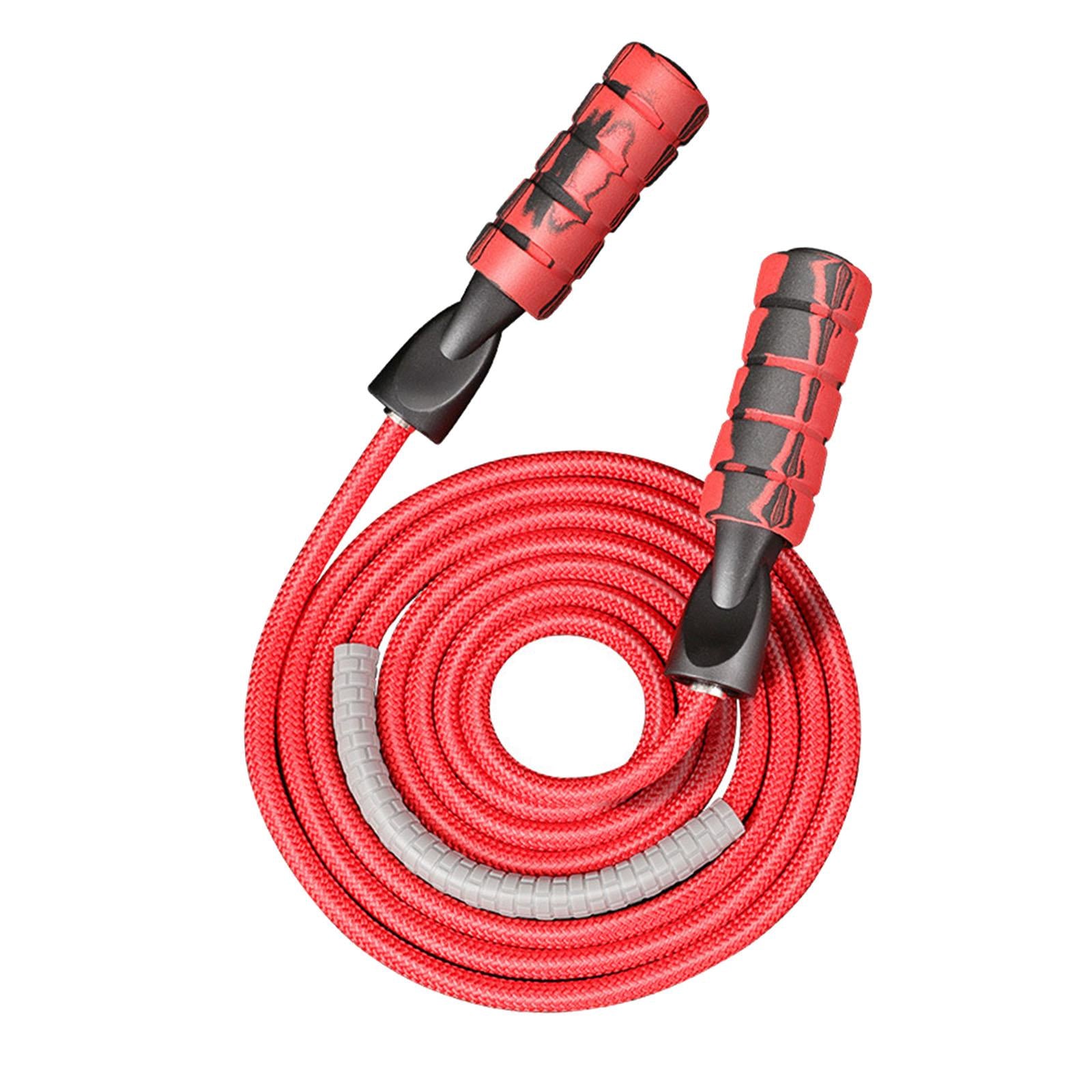 Weighted Jump Rope Skipping Rope for Workout Fitness Training Boys and Girls