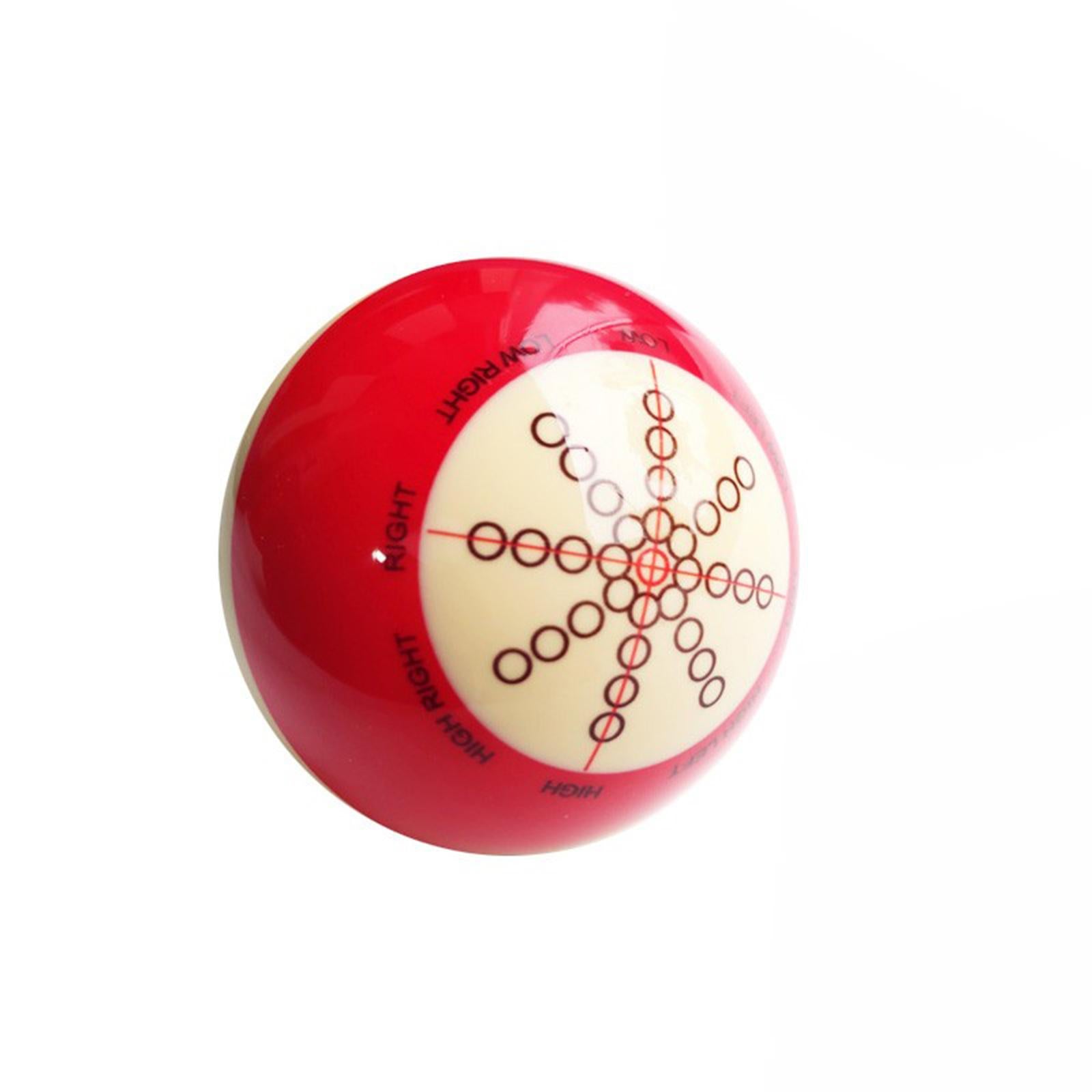 Billiards Cue Ball with Position Marker for Beginners with 2 Billiard Gloves