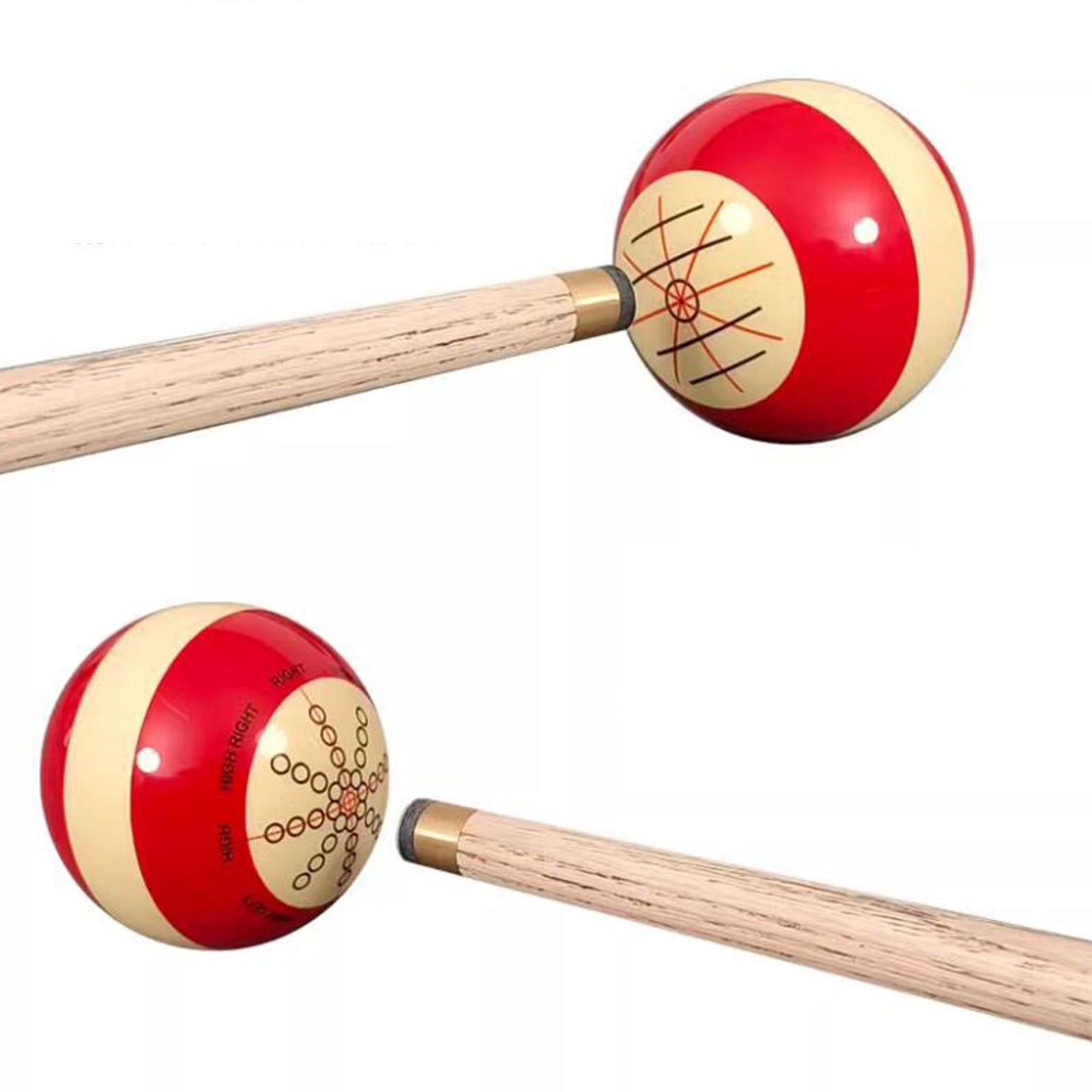 Billiards Cue Ball with Position Marker for Beginners with 2 Billiard Gloves