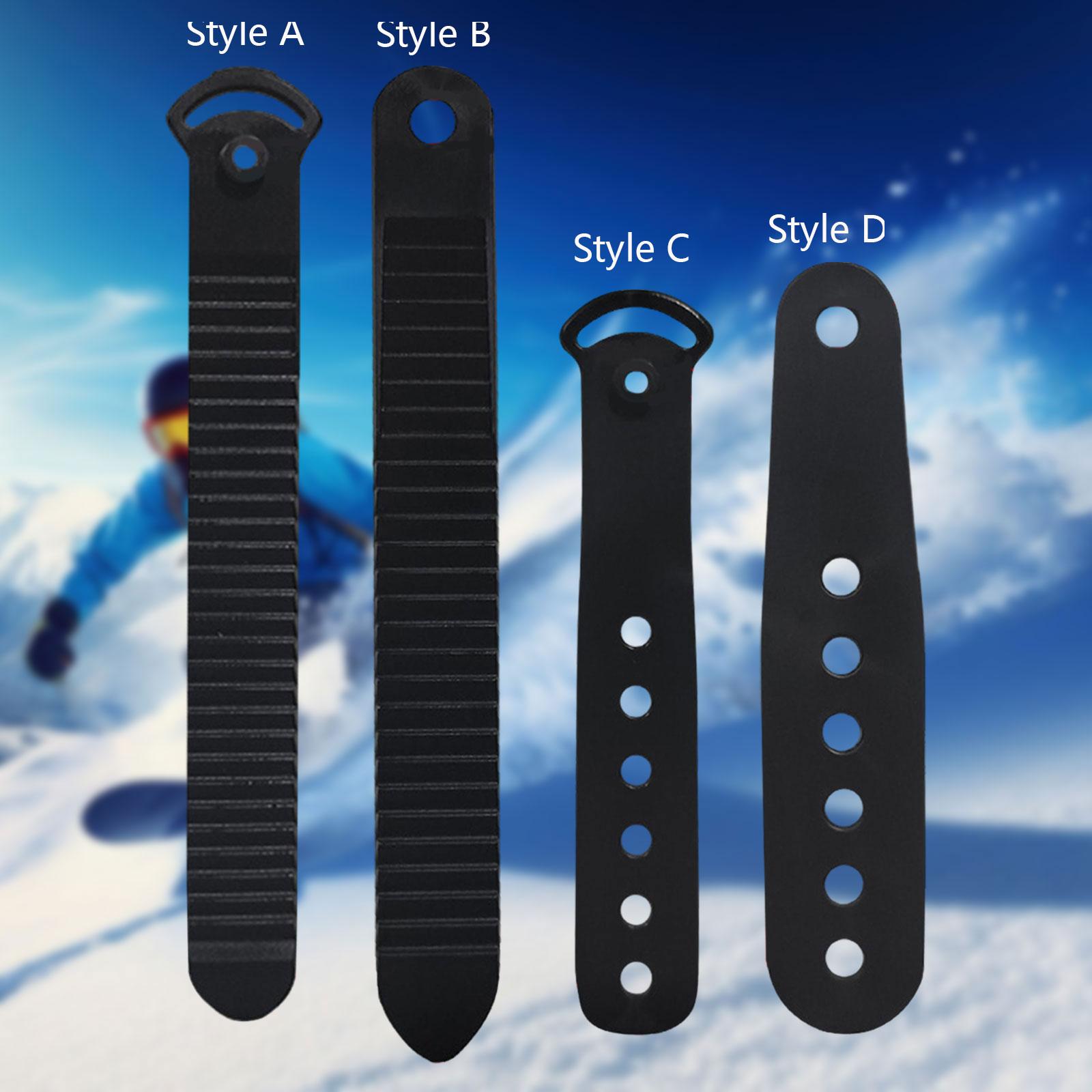 Snowboard Ladder Strap Snowboard Binding Ladder Strap for Winter Snow Skiing Style A 16.4cmx1.9cm