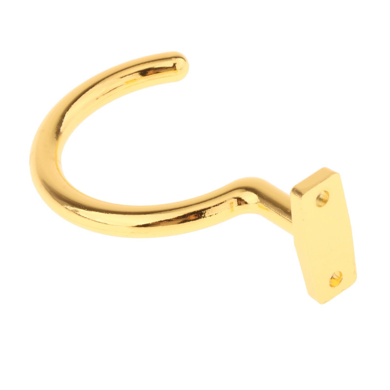 Snooker Billiard Table Board Cue Hook Gold Metal Holder Bridge Rod Pool Hook