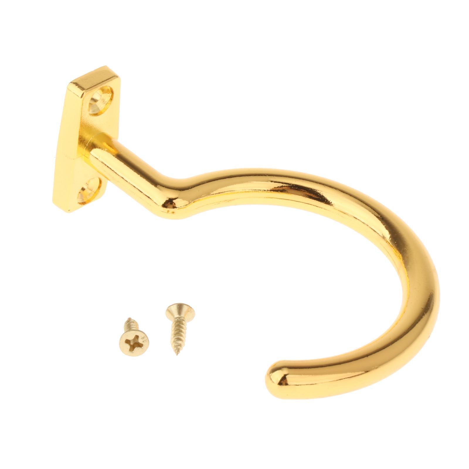 Snooker Billiard Table Board Cue Hook Gold Metal Holder Bridge Rod Pool Hook