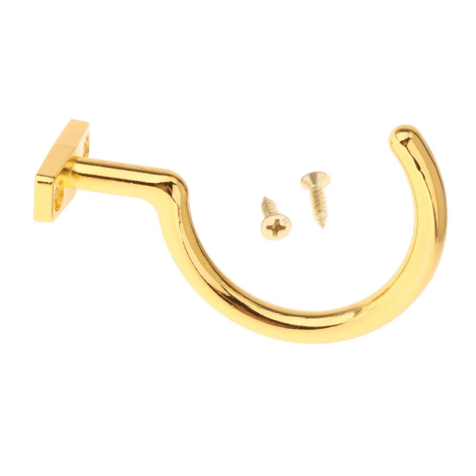 Snooker Billiard Table Board Cue Hook Gold Metal Holder Bridge Rod Pool Hook