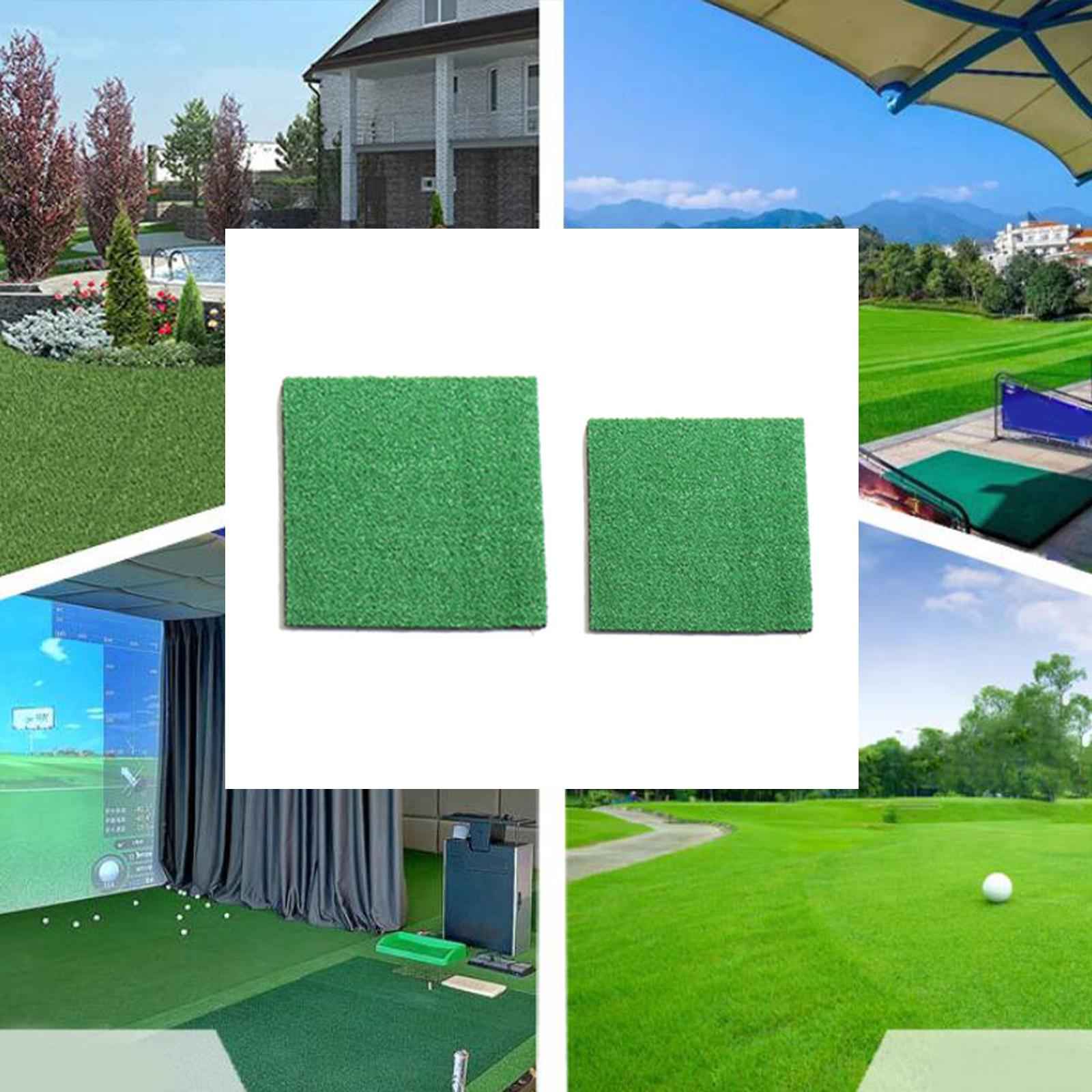 Golf Game Mat Carpet Casual Golf Hitting Mats for Backyard Home Adults Kids