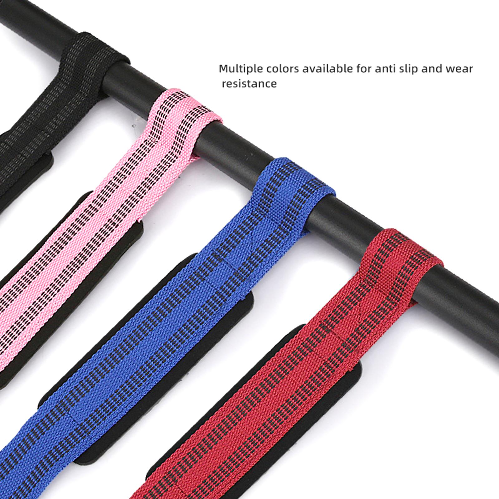 Weight Lifting Strap Weightlifting Wrist Strap for Gym Exercise Powerlifting Black