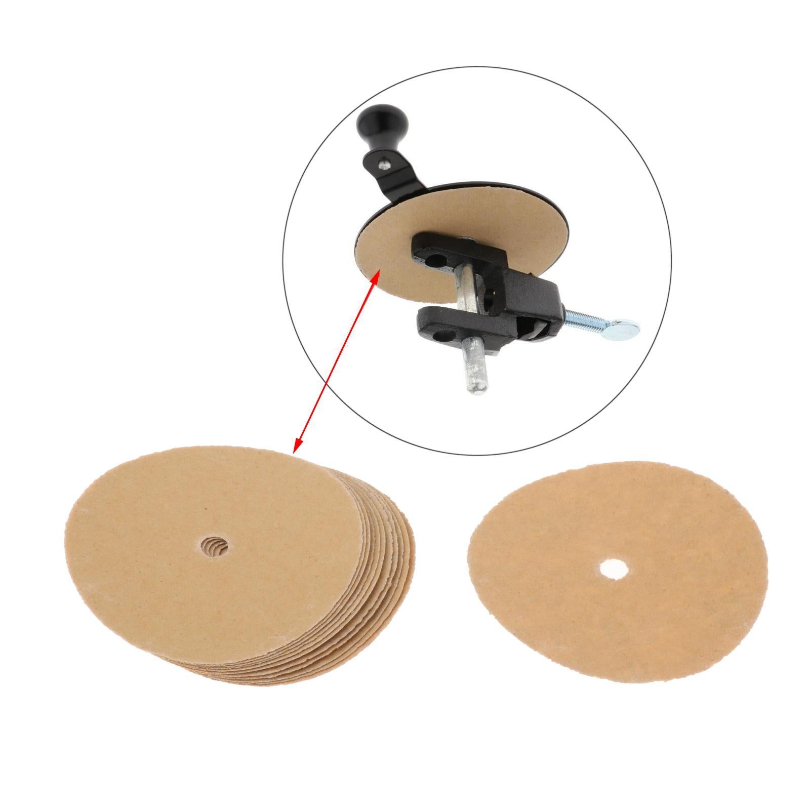 12Pcs Billiard Pool Cue Tip Sander Replacement Pads Billiard Cue Accessories