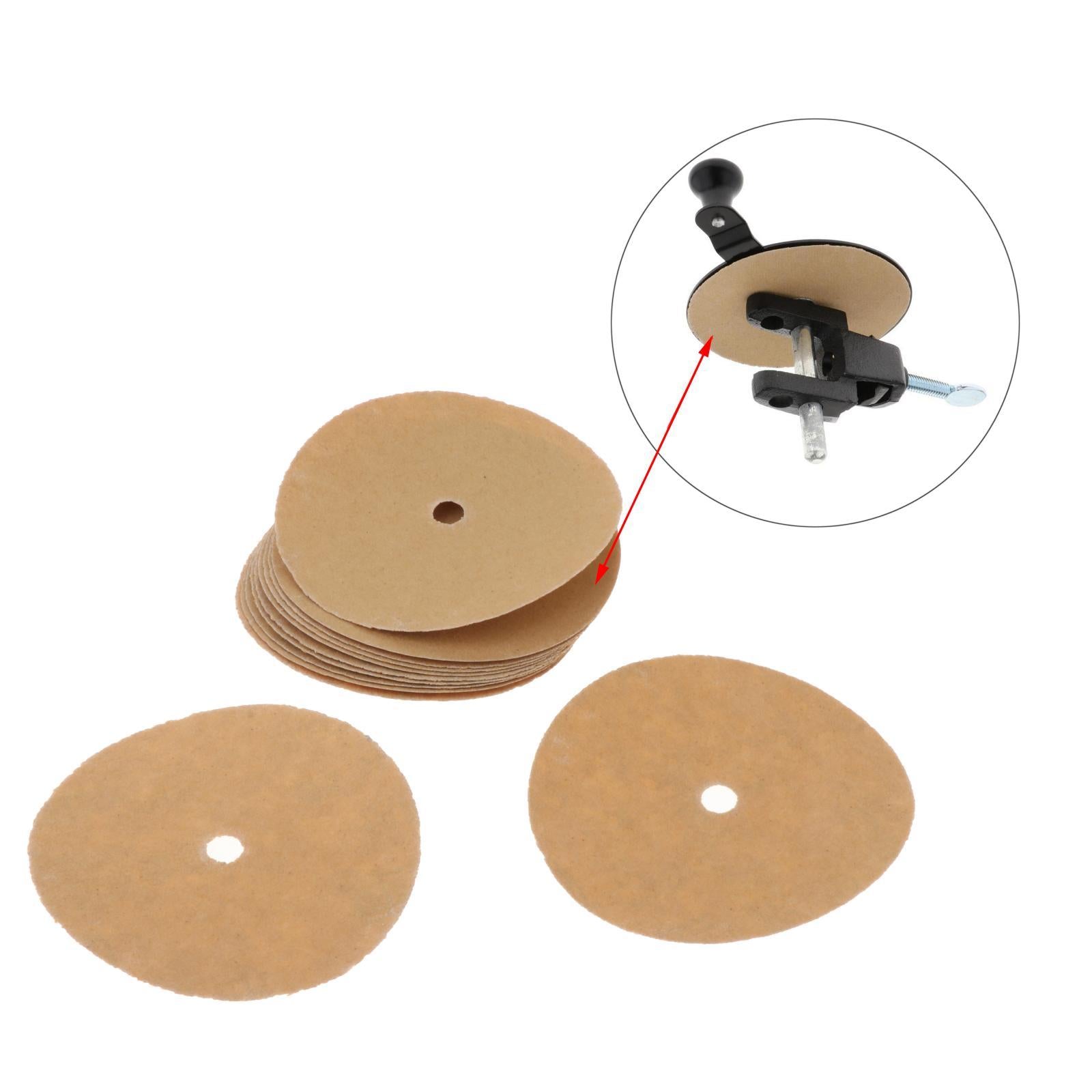 12Pcs Billiard Pool Cue Tip Sander Replacement Pads Billiard Cue Accessories