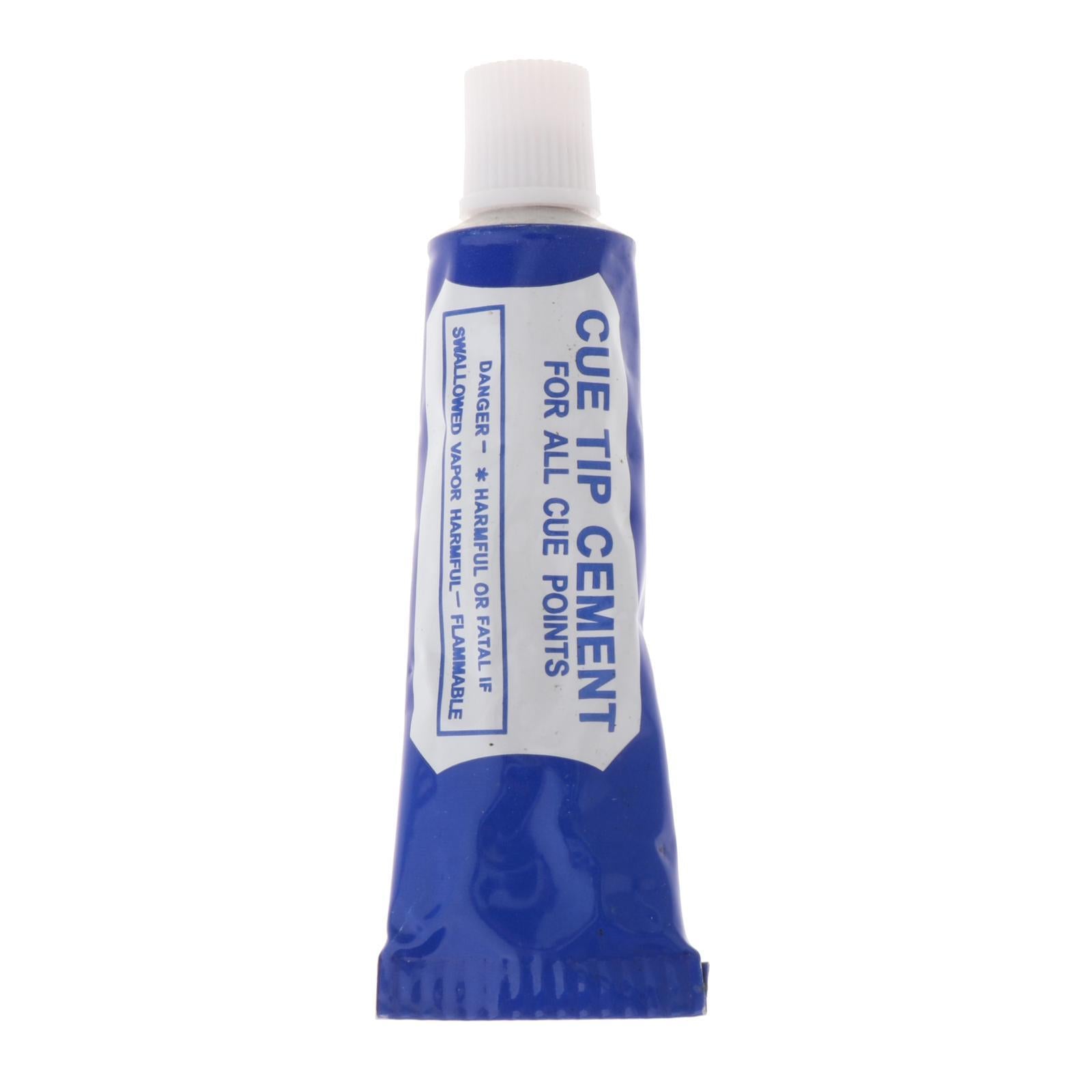 2xGlue for Pool Cue Tips 16g Strong Glue Easy to Apply Snooker Cue Accessories