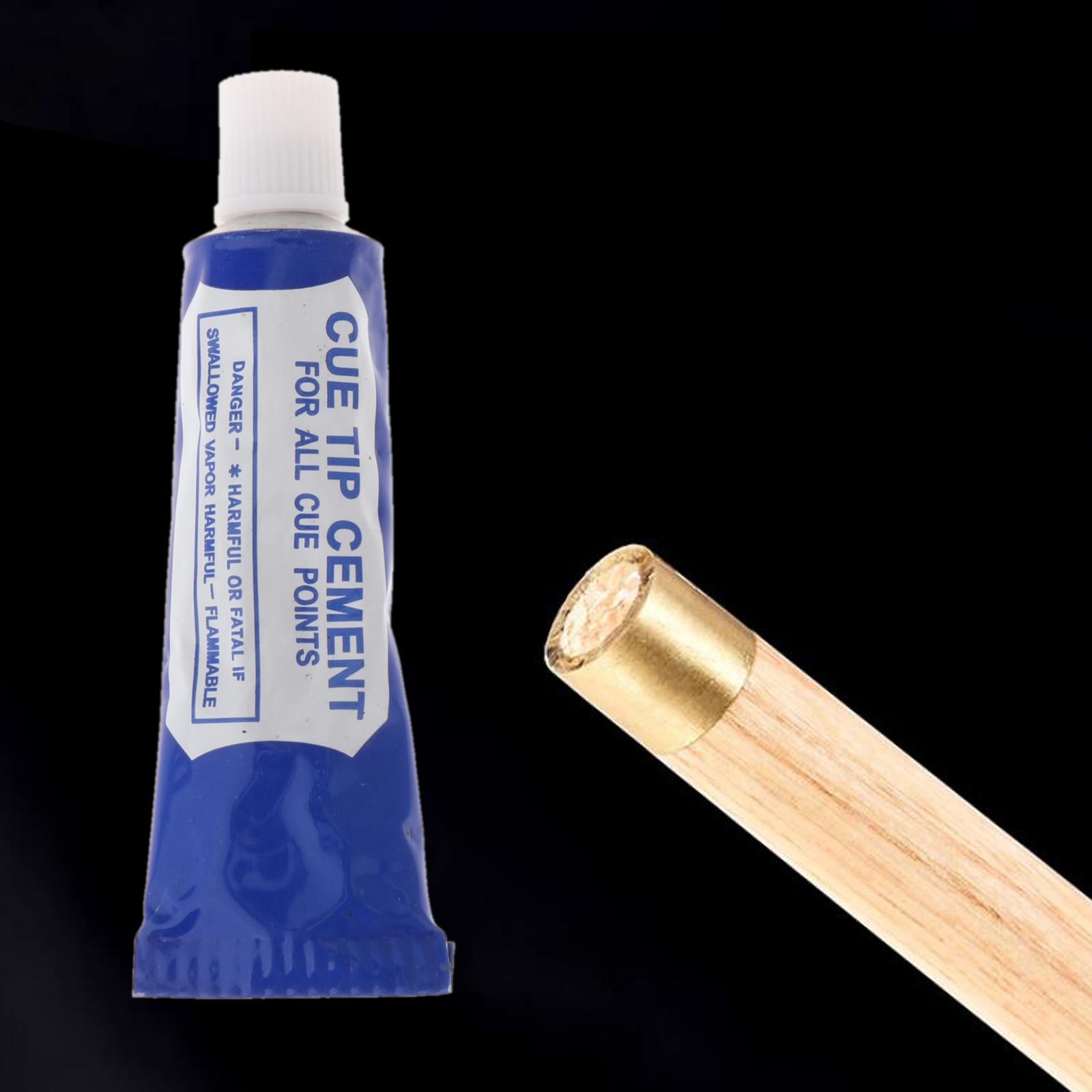 Glue for Pool Cue Tips 16g Strong Glue Easy to Apply Snooker Cue Accessories