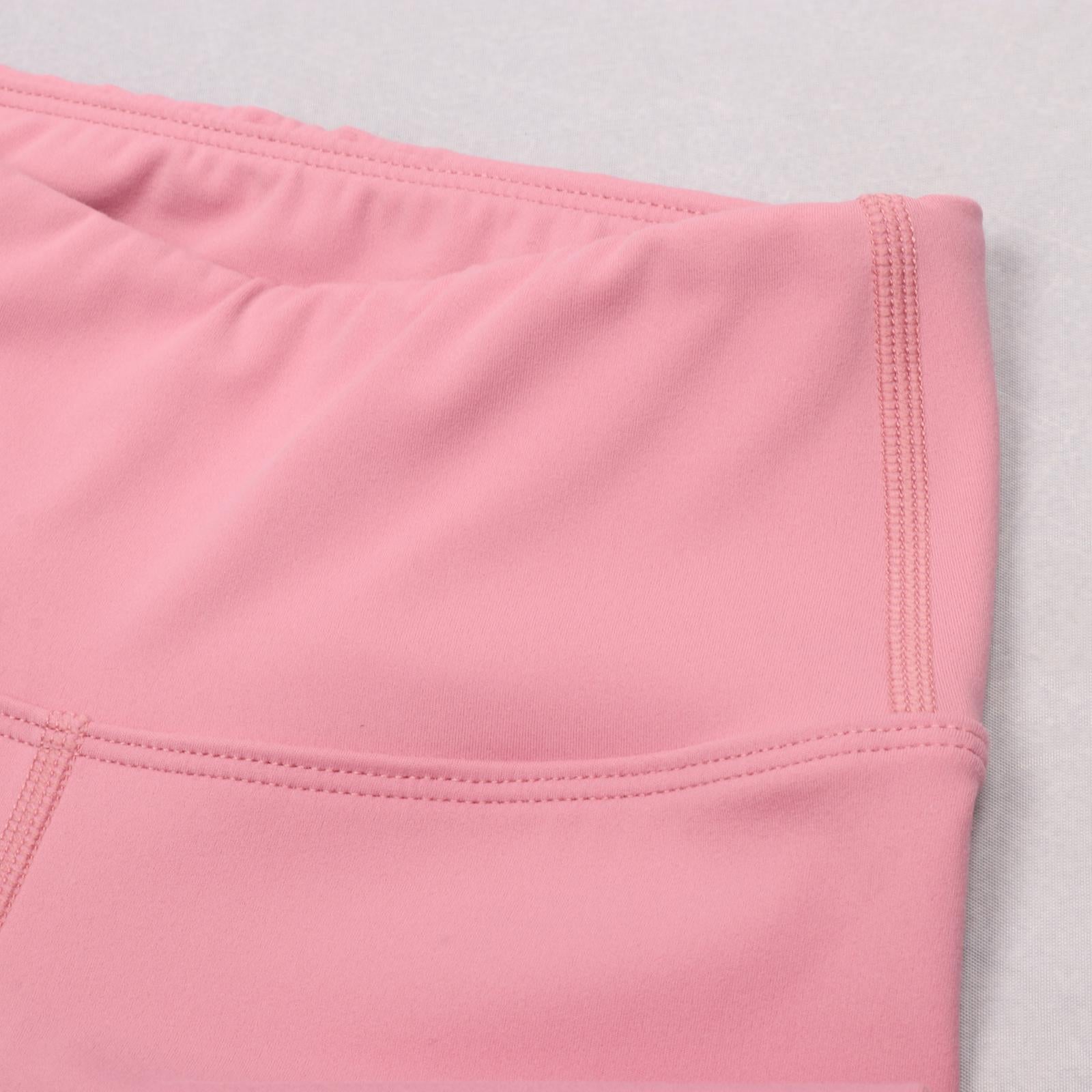 Ice Skating Pants for Girls Fleece Ice Skating Practice Pants Training Wear XS Pink