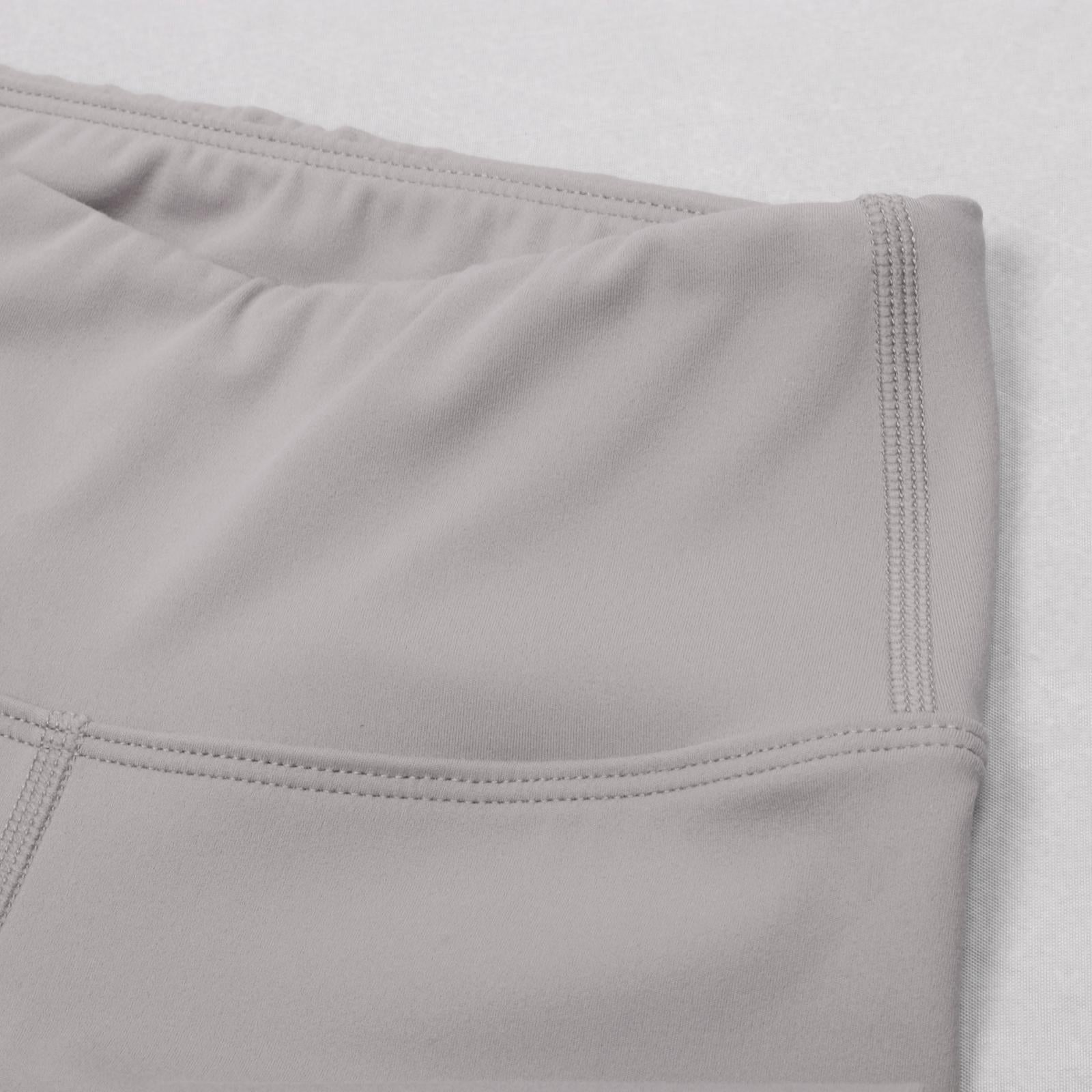 Ice Skating Pants for Girls Fleece Ice Skating Practice Pants Training Wear XS Gray