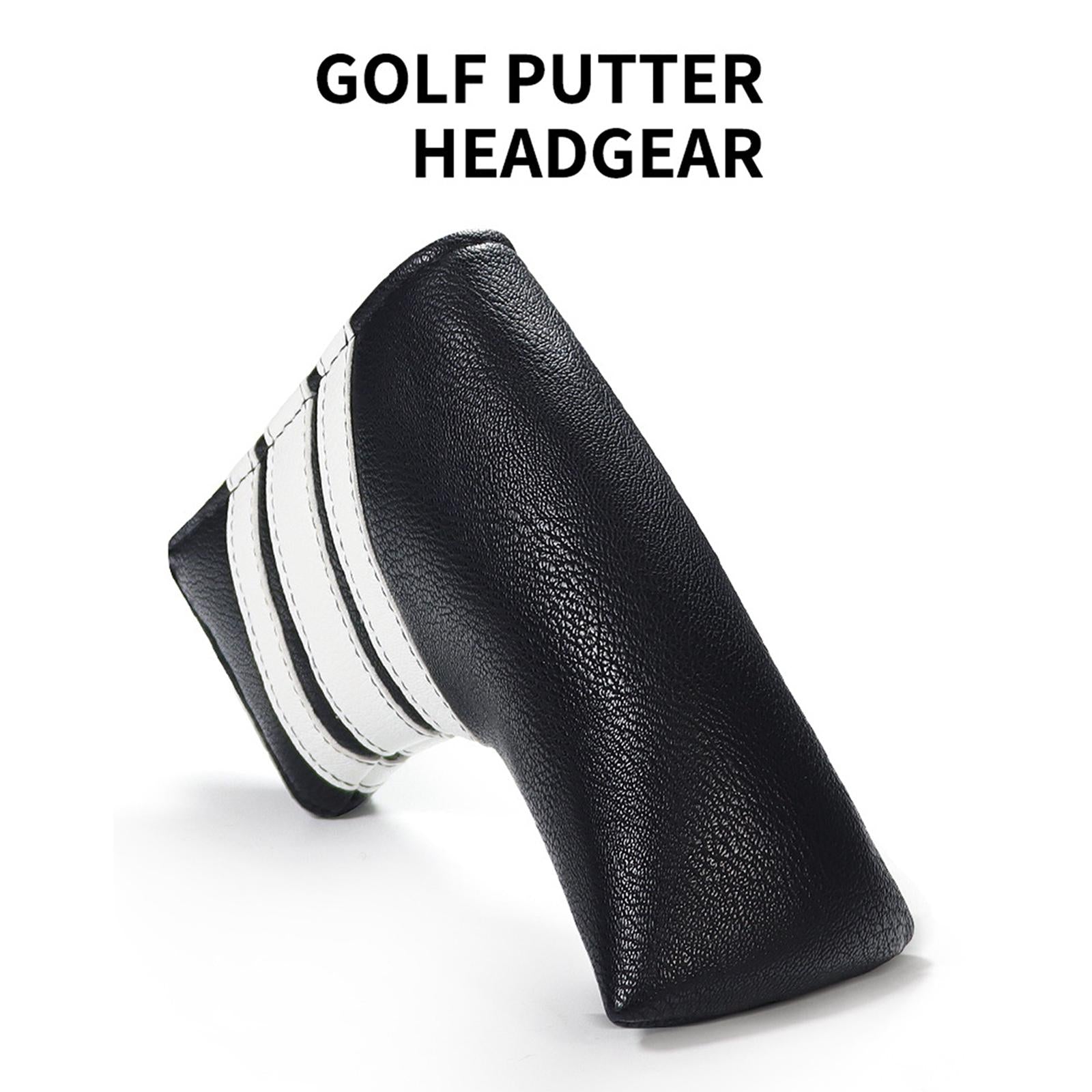 Golf Putter Head Cover Wrap Golfer Equipment Head Protection Golf Club Cover