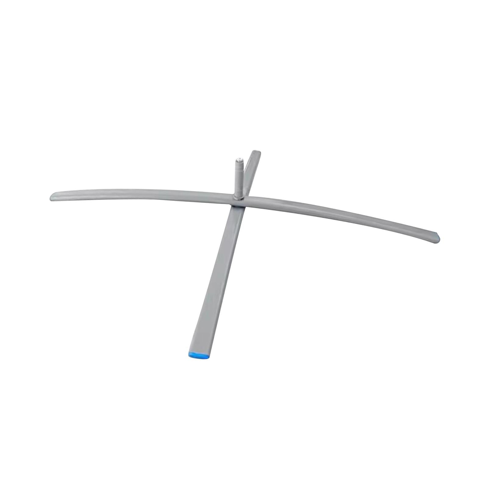 Cross Base Stand Foldable Holder X Base for Road Guidance Garden Patio