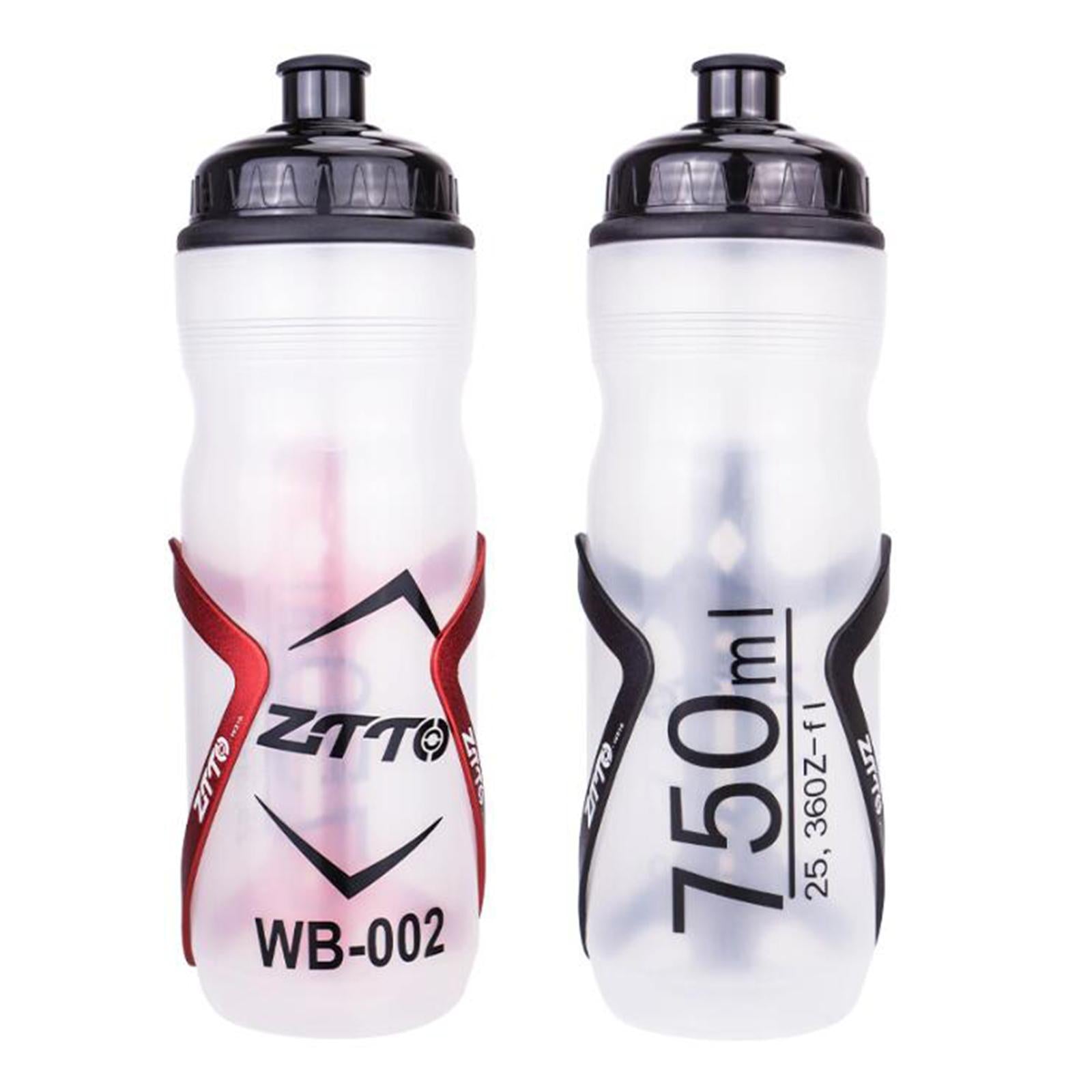 Mountain Bike Water Bottle Cage with Drink Bottle Sturdy Black