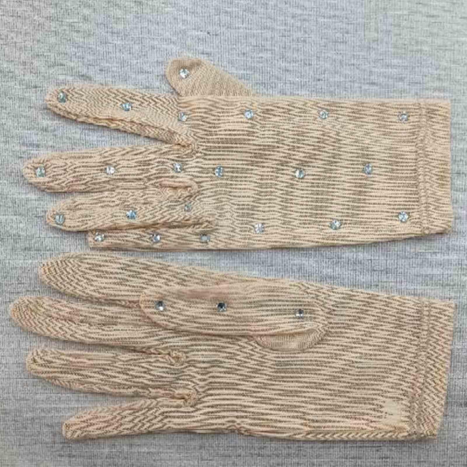 Ice Skating Gloves Skate Gloves for Stage Performance Dance Show Competition S