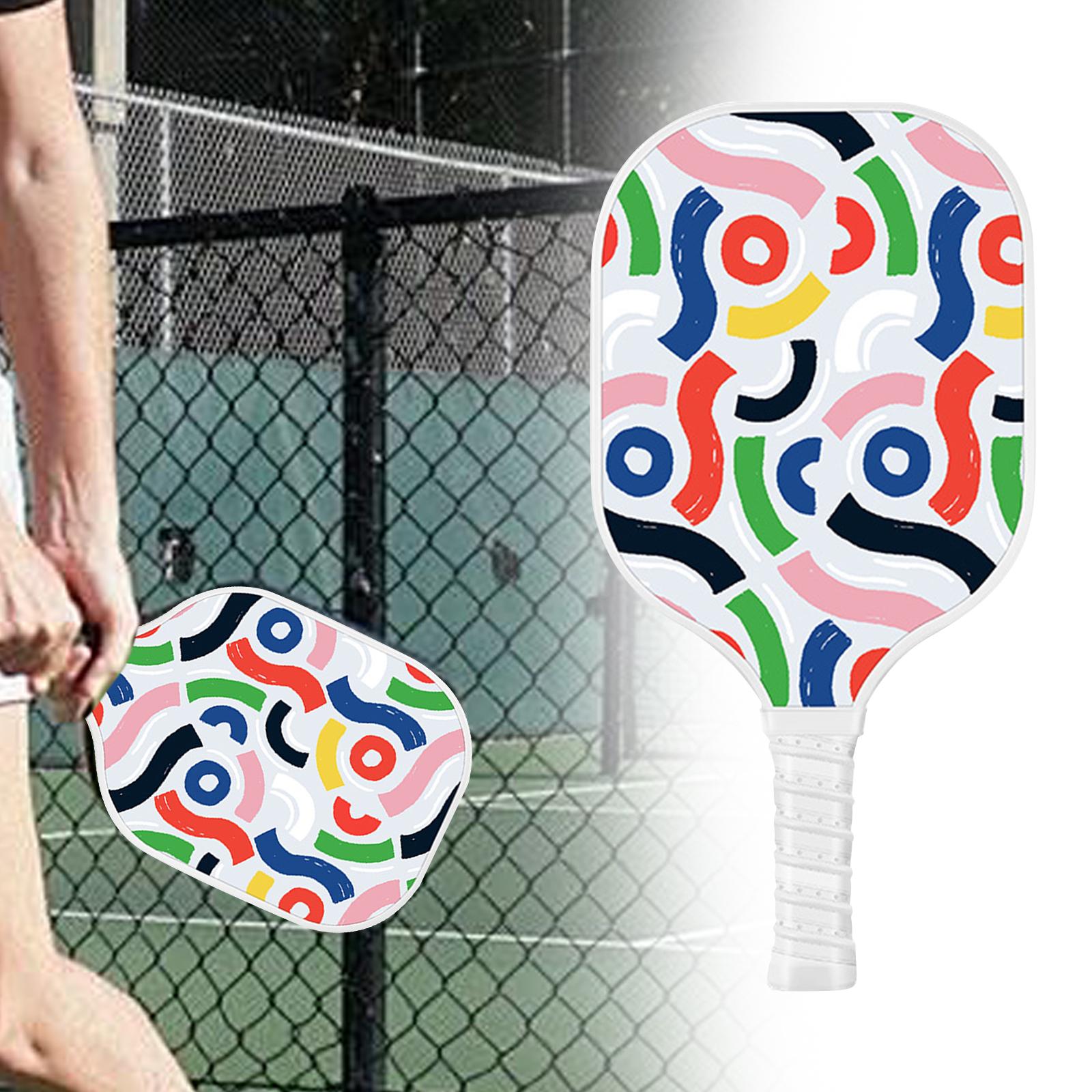 Pickleball Ball Paddle with Non Slip Breathable Gripping for Training Adults