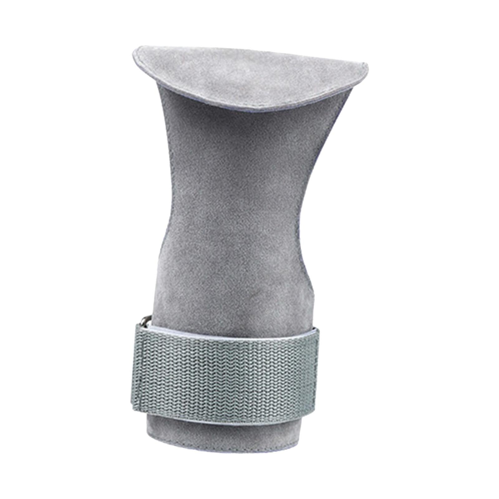 Weight Lifting Straps Hand Grips for Cross Training Weightlifting Gymnastics Grey Left Hand