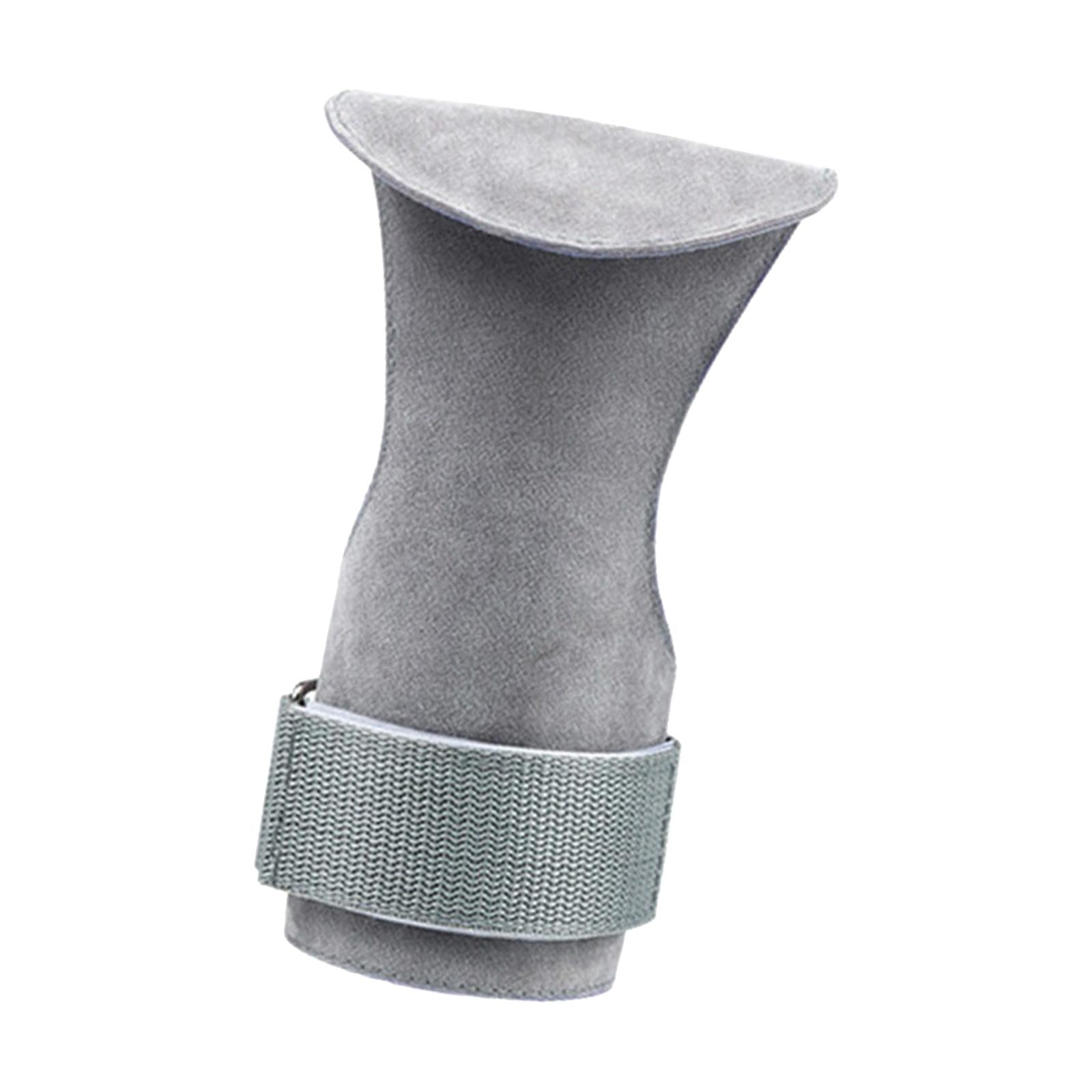 Weight Lifting Straps Hand Grips for Cross Training Weightlifting Gymnastics Grey Left Hand